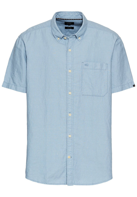 Camel Active Herren Kurzarmhemd 3XL blau