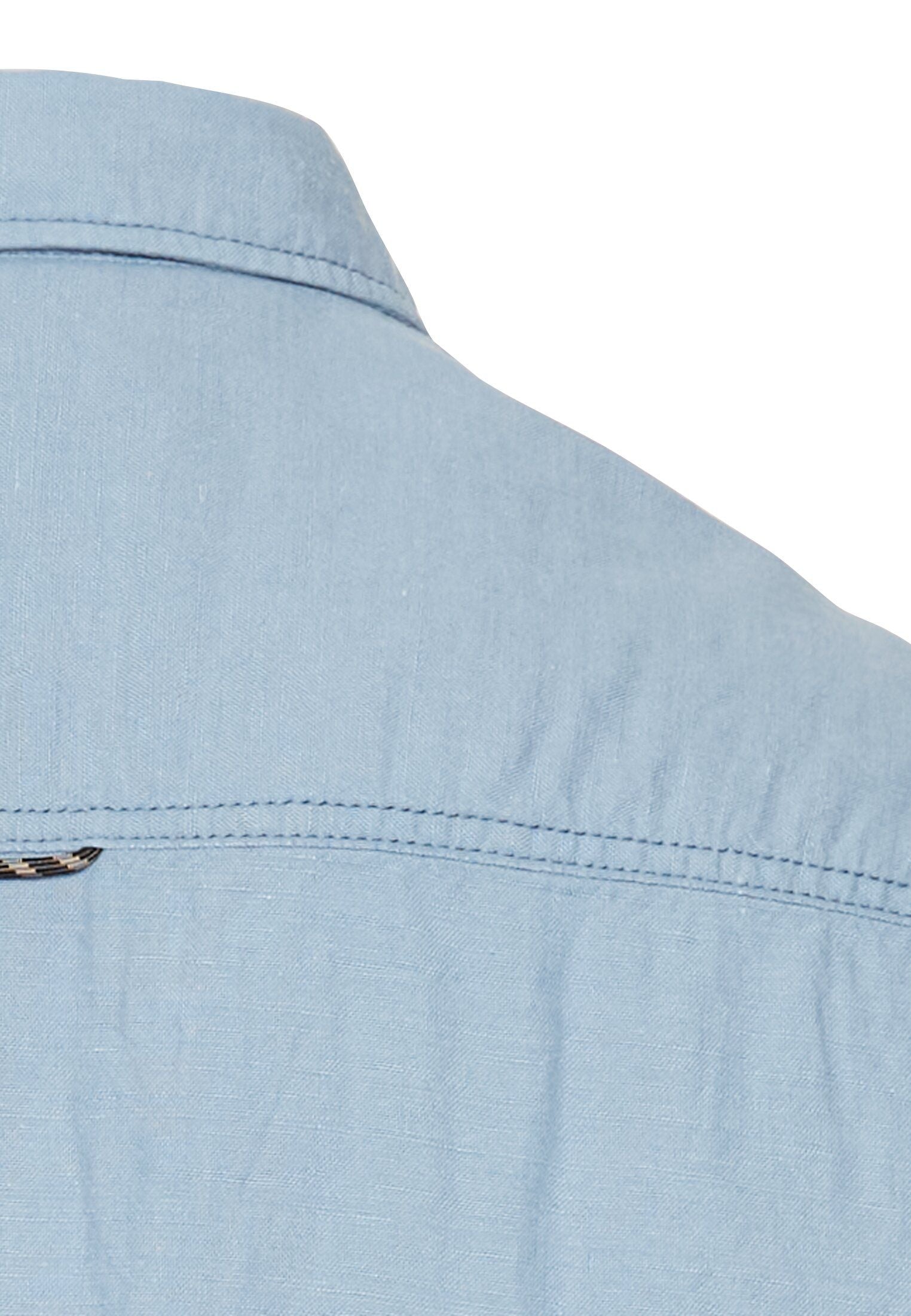 Camel Active Herren Kurzarmhemd blau