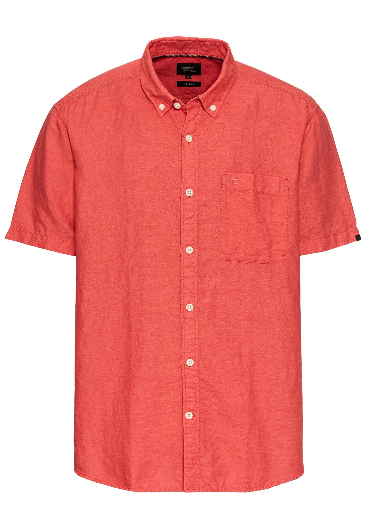 Camel Active Herren Kurzarmhemd 3XL rot