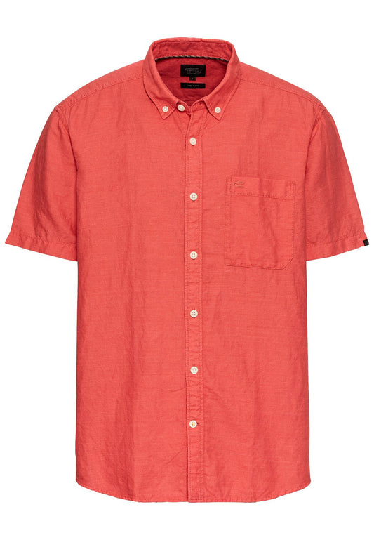 Camel Active Herren Kurzarmhemd 3XL rot