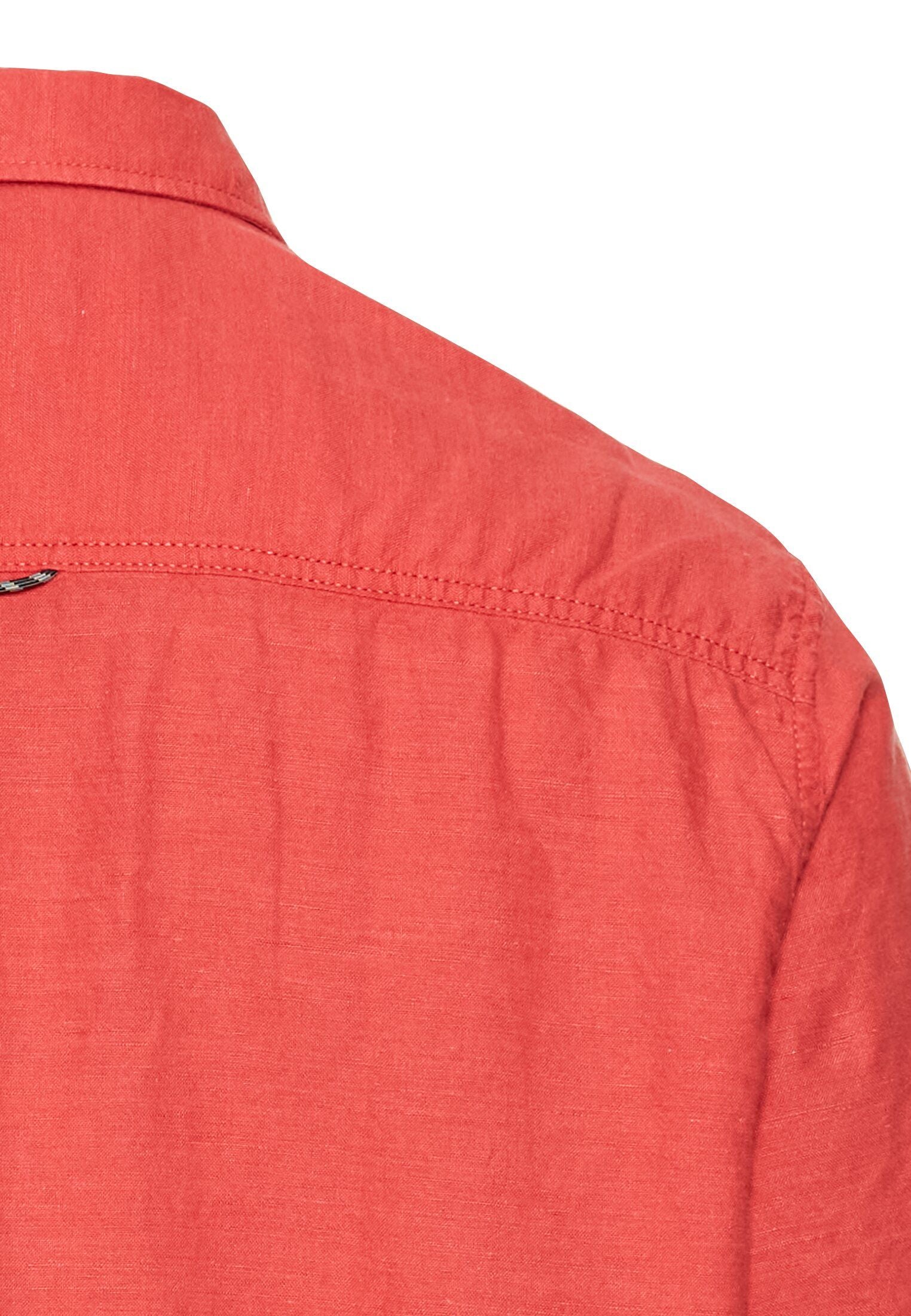 Camel Active Herren Kurzarmhemd rot
