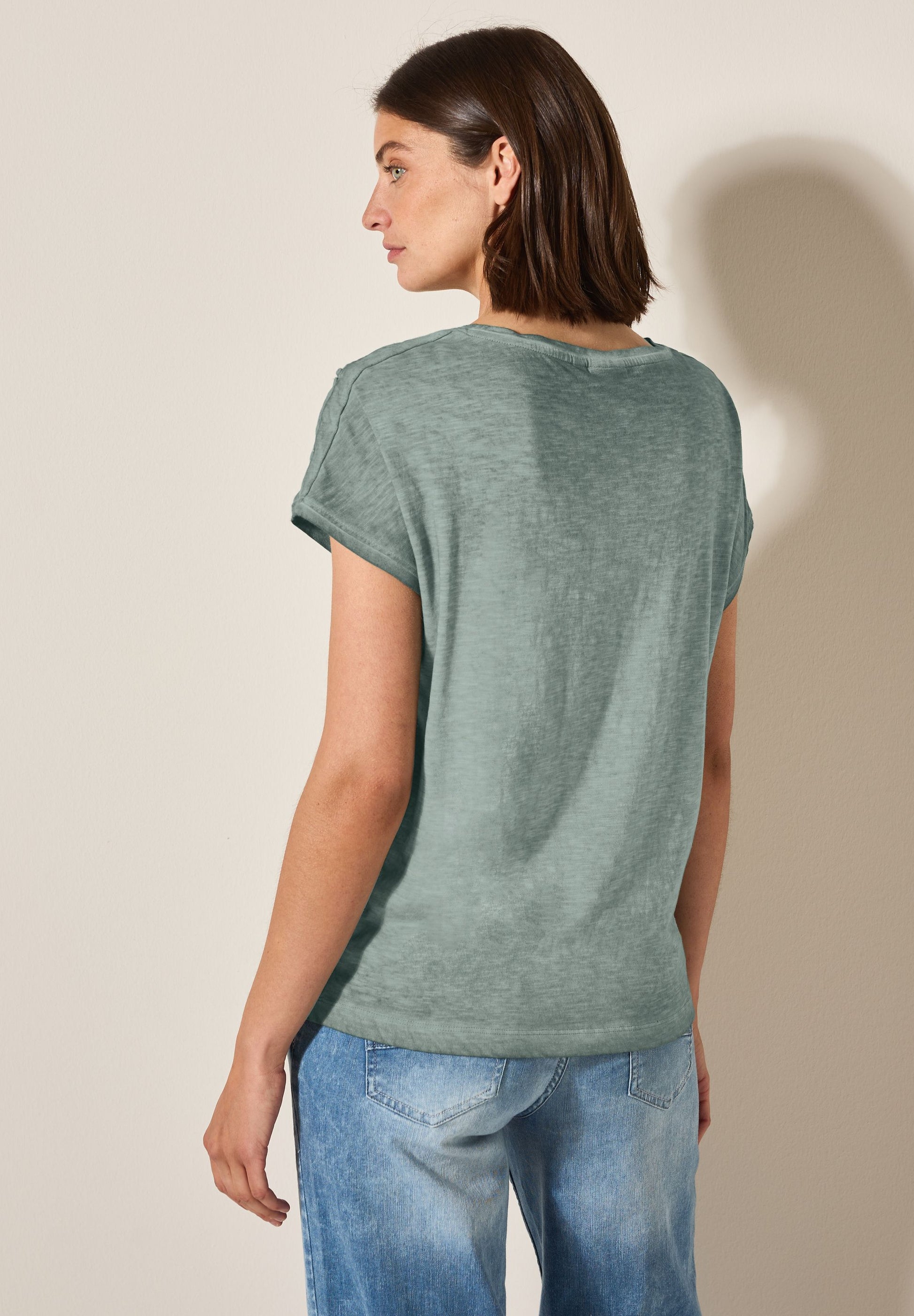 Cecil Damen T-Shirt grün