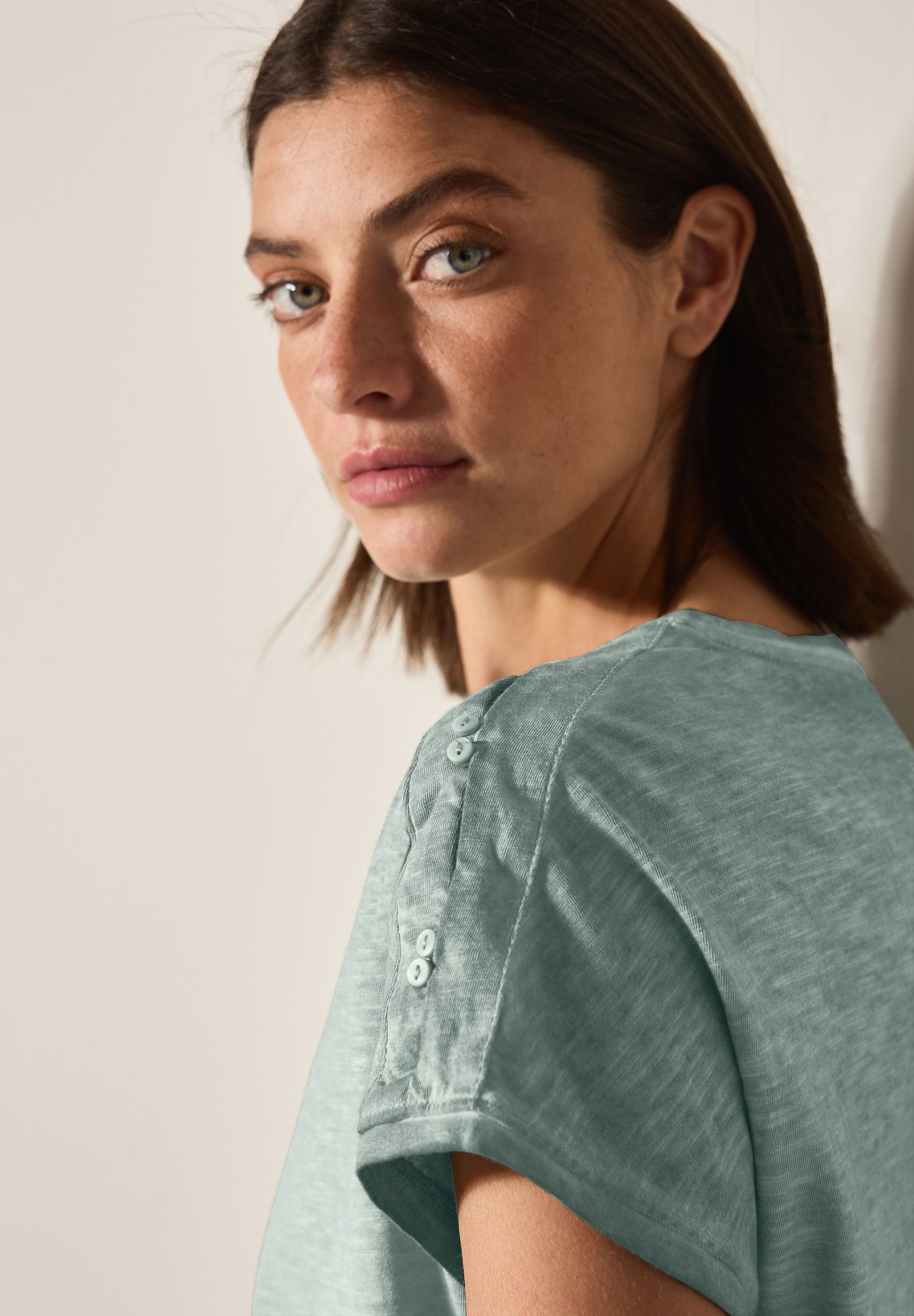 Cecil Damen T-Shirt grün