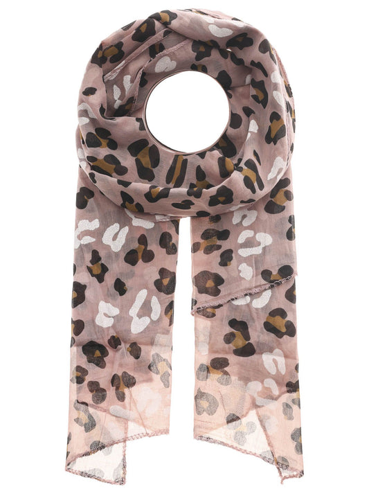 Zwillingsherz Damen Schal Big Leo Spots beige