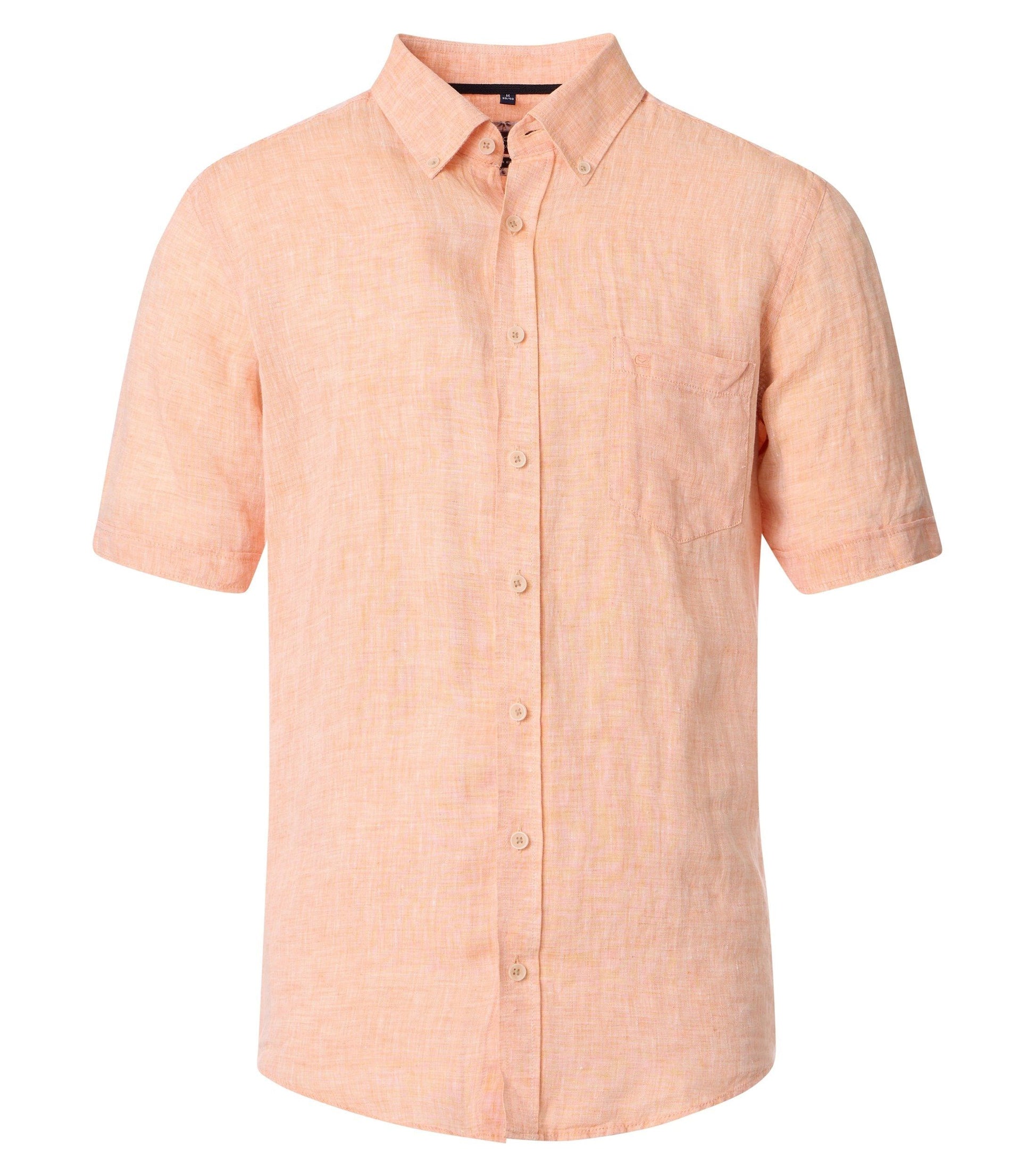 Casa Moda Herren Leinenhemd orange