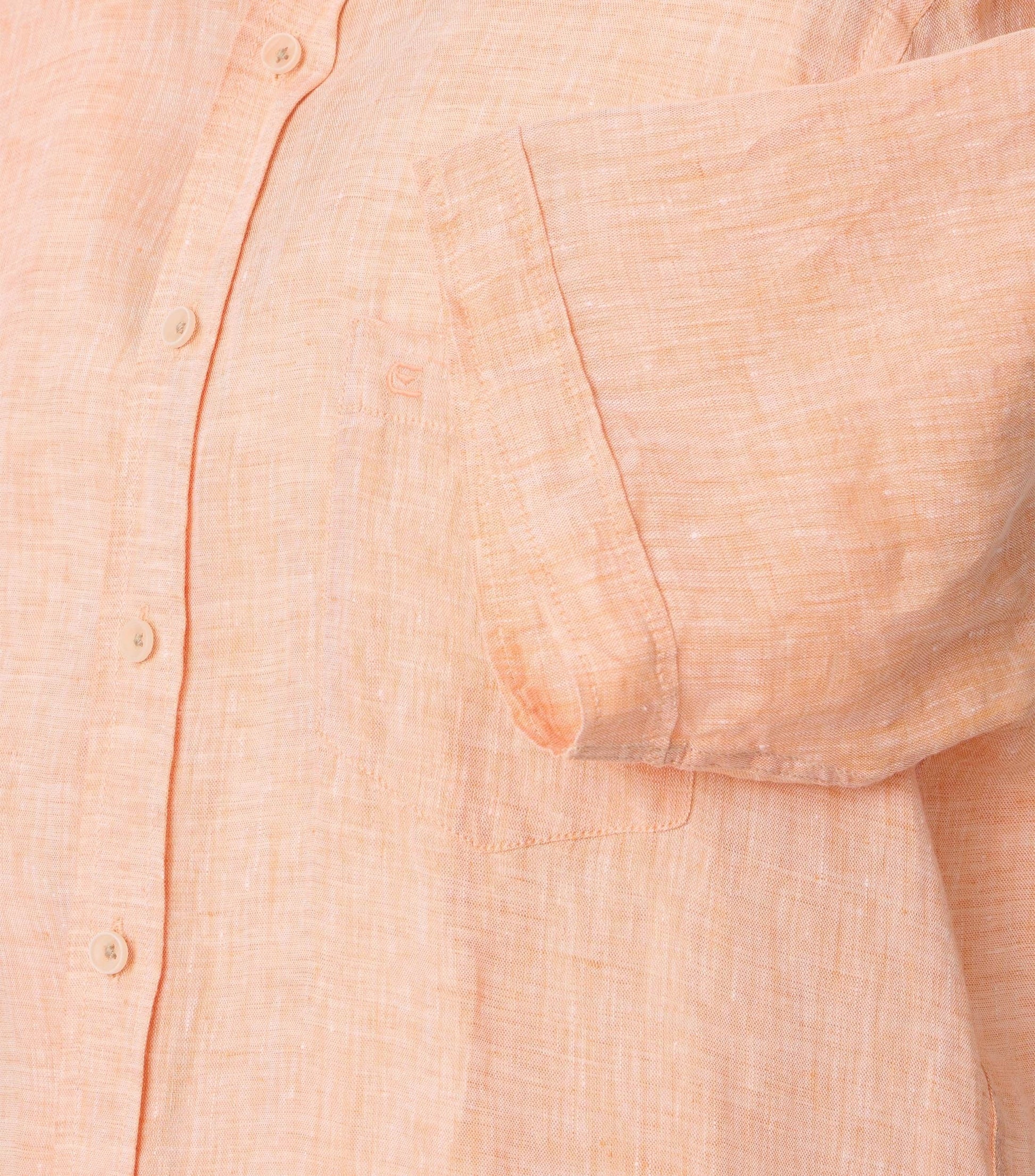 Casa Moda Herren Leinenhemd orange
