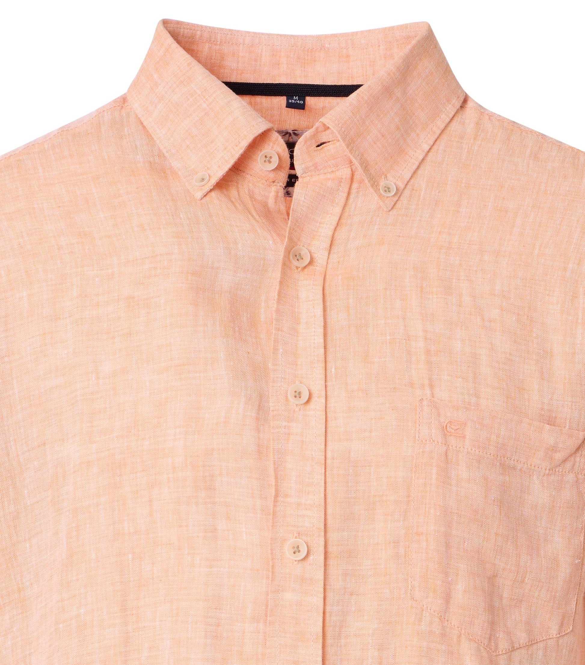 Casa Moda Herren Leinenhemd orange