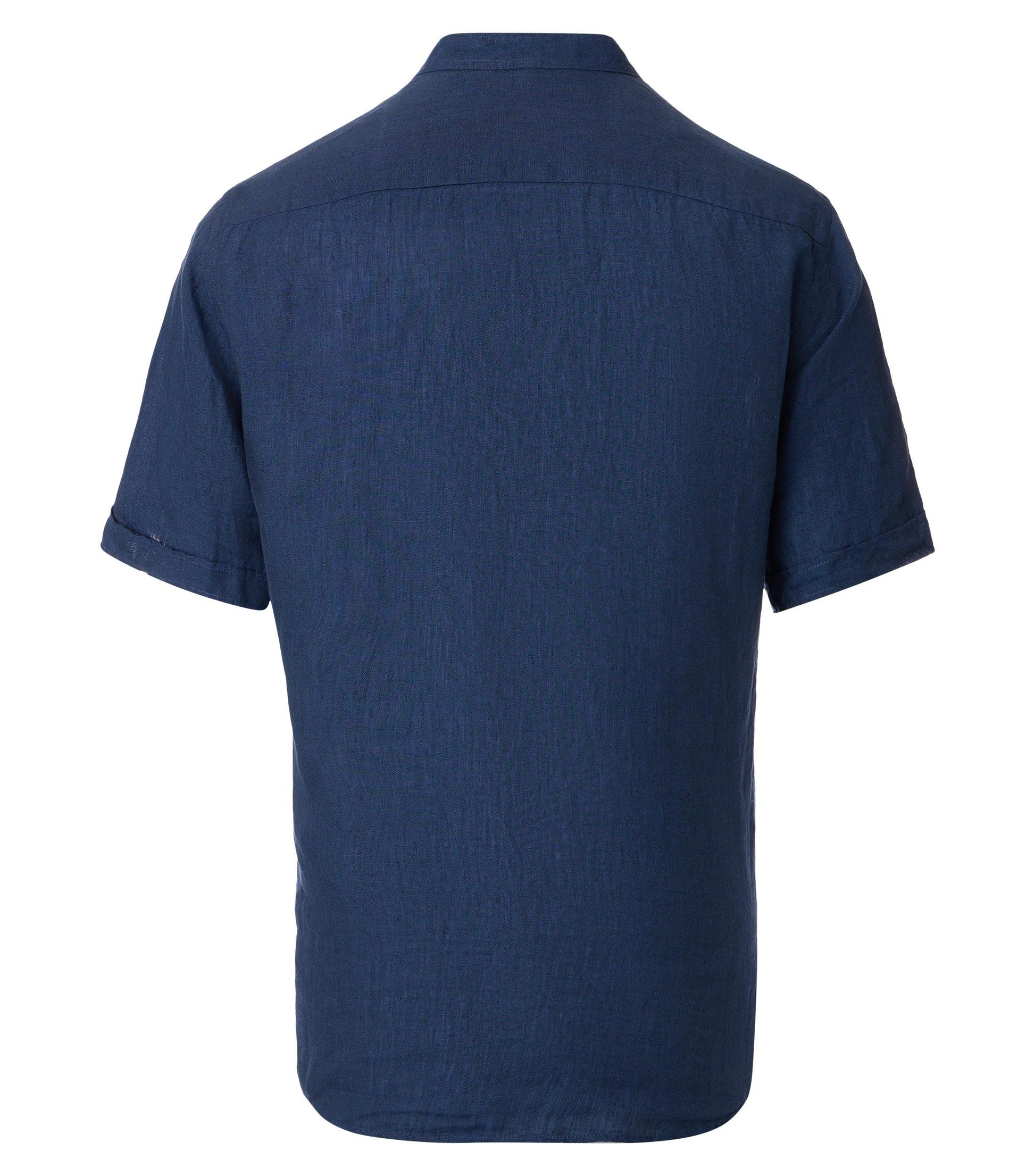 Casa Moda Herren Leinenhemd blau
