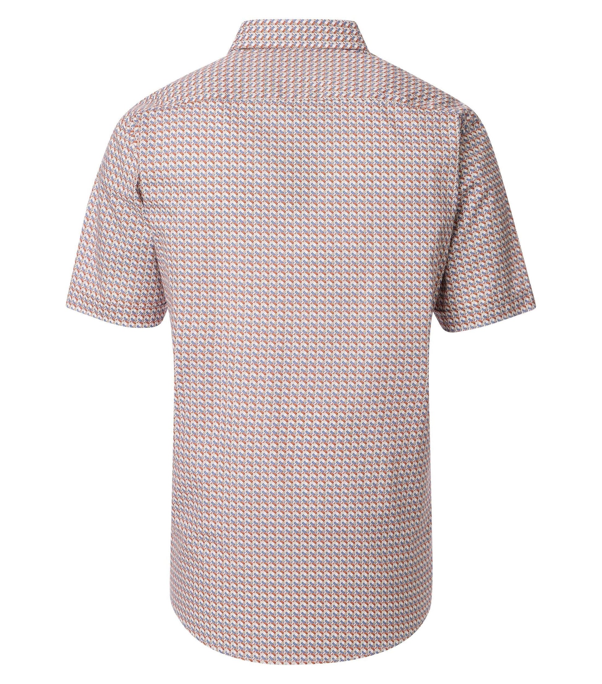 Casa Moda Herren Kurzarmhemd orange