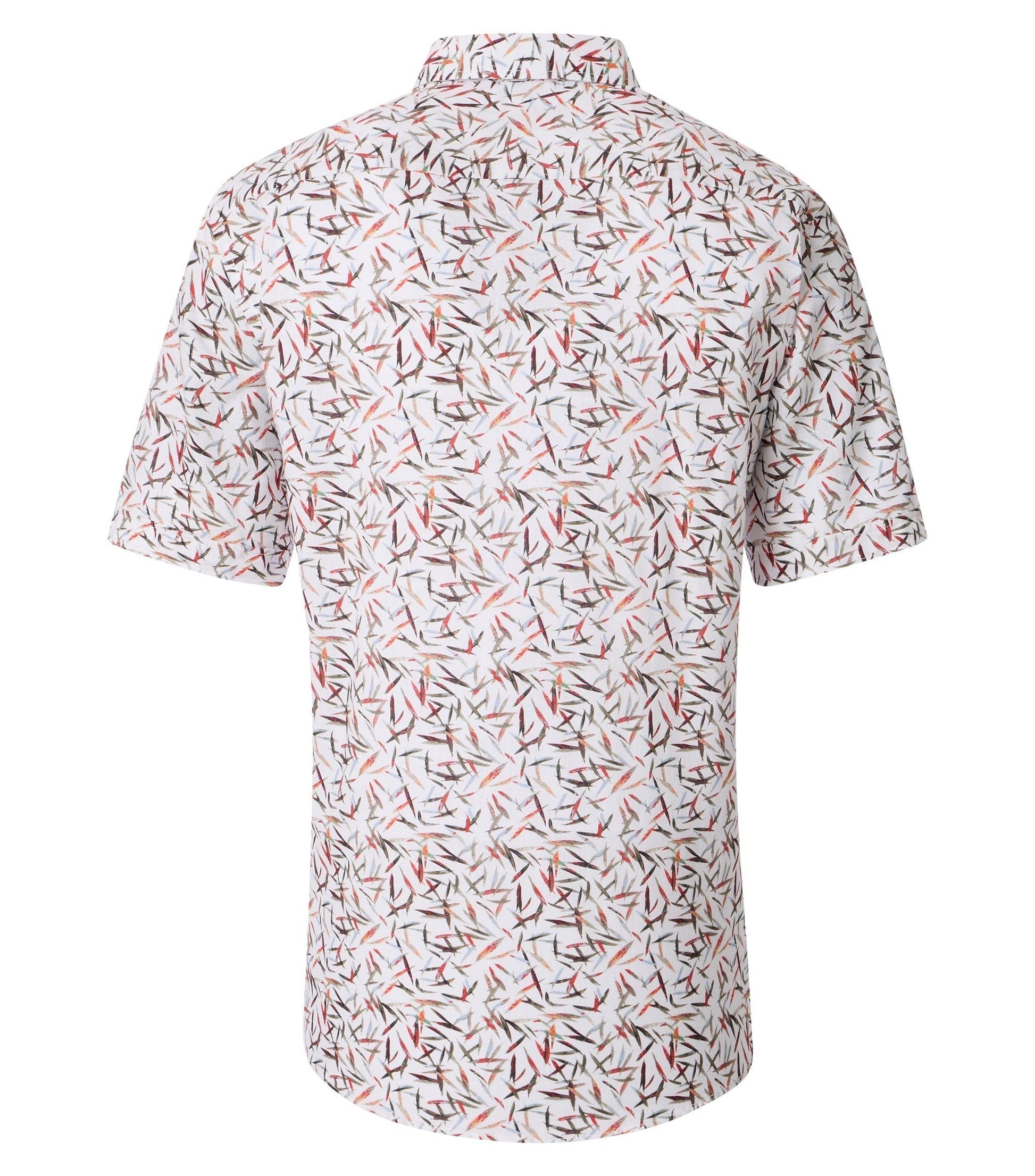 Casa Moda Herren Kurzarmhemd rot