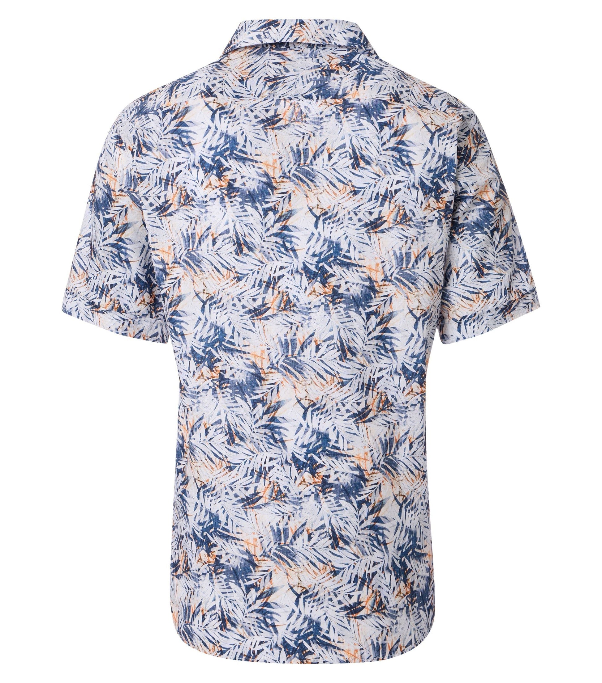 Casa Moda Herren Kurzarmhemd blau
