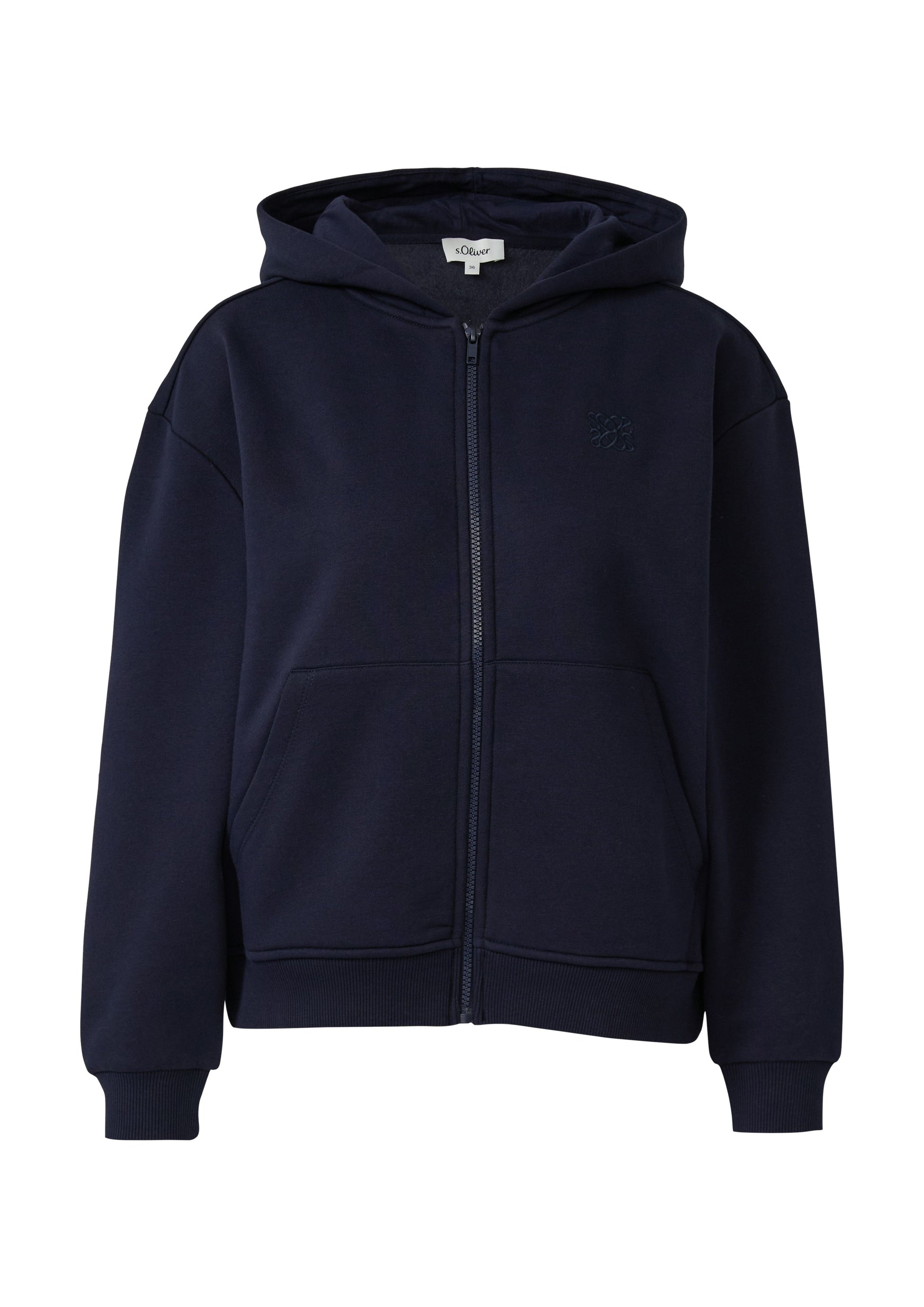 s.Oliver Damen Sweatjacke blau