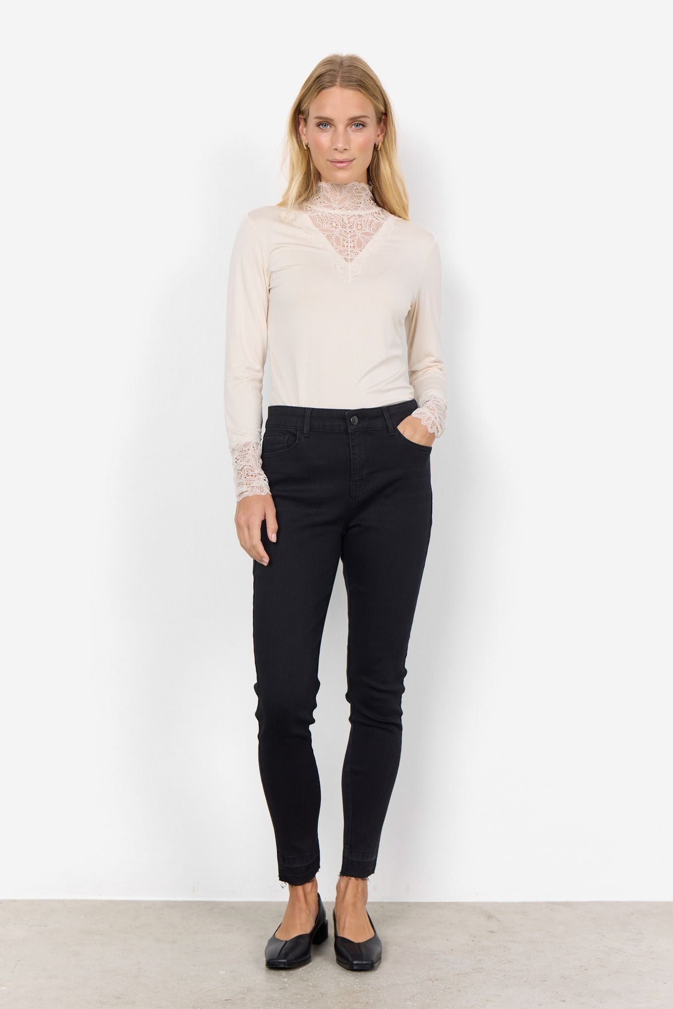 Soyaconcept Damen Shirt weiß