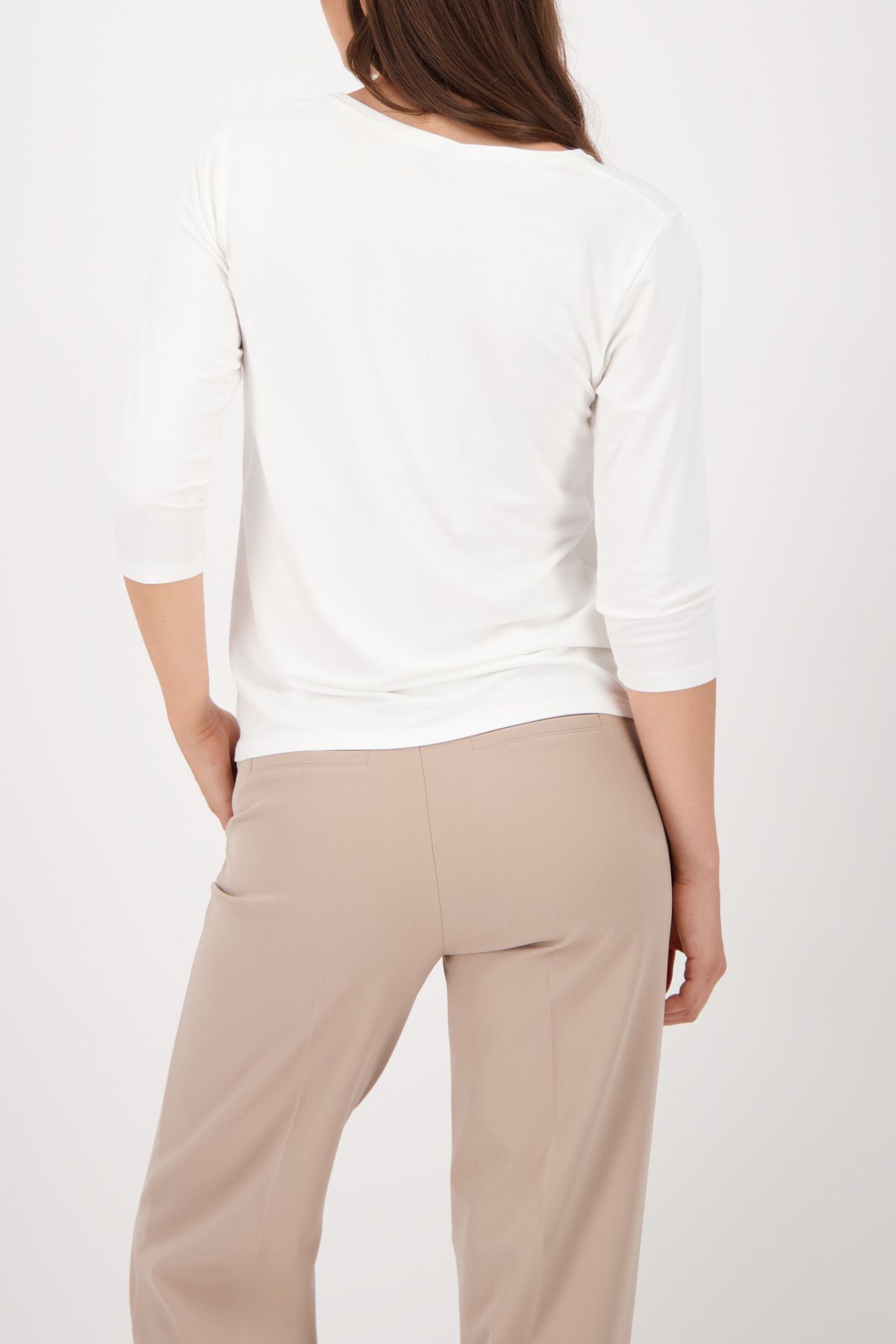 monari Damen Pullover weiß