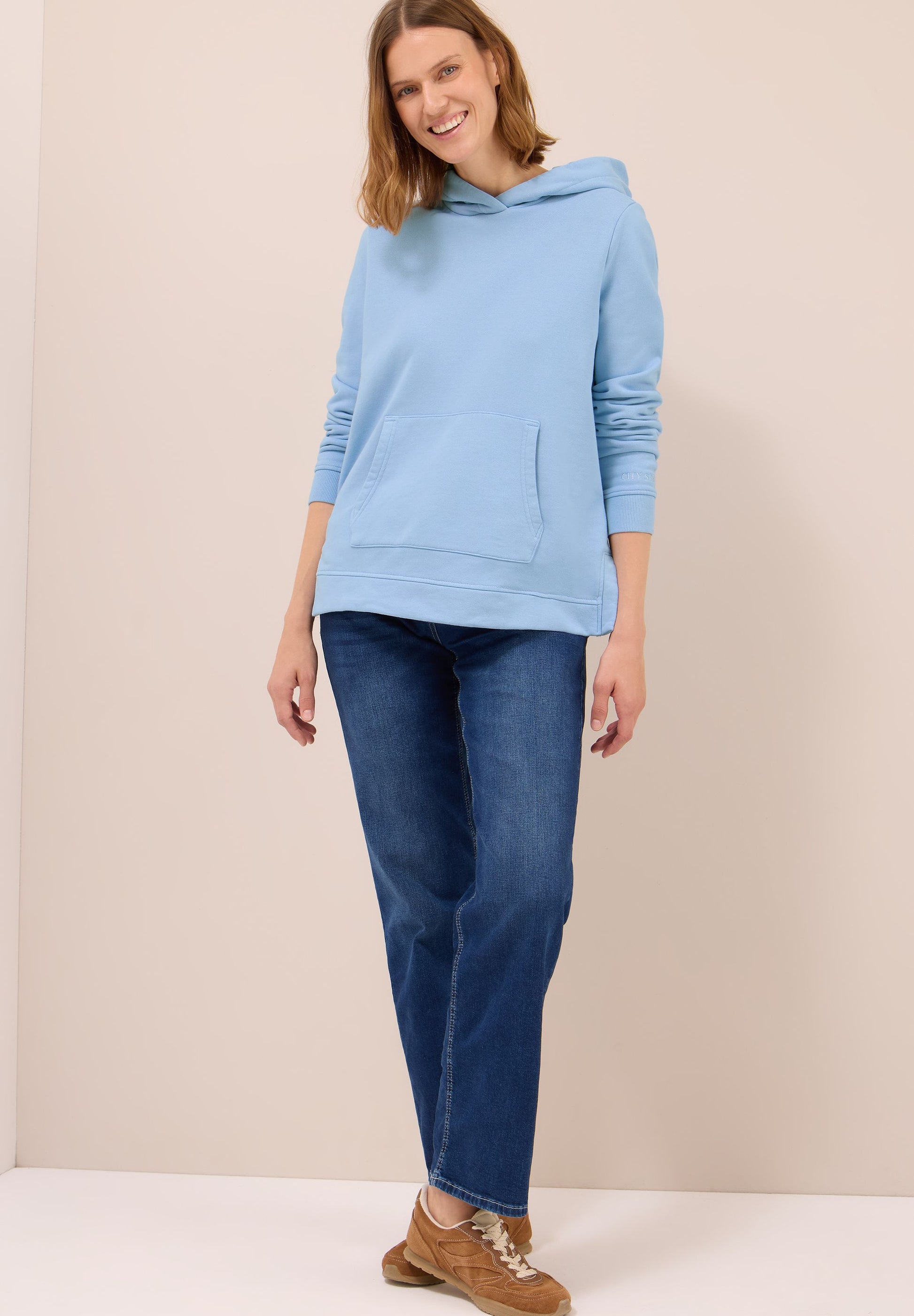 Cecil Damen Pullover blau
