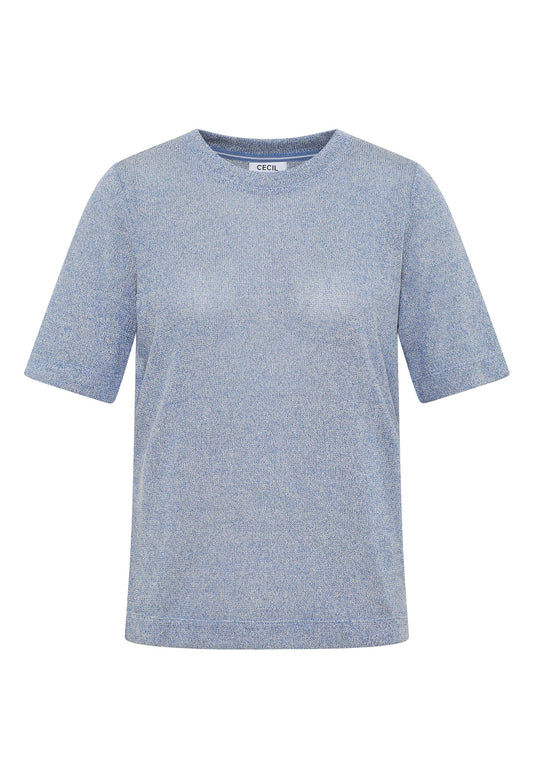 Cecil Damen T-Shirt XXL blau