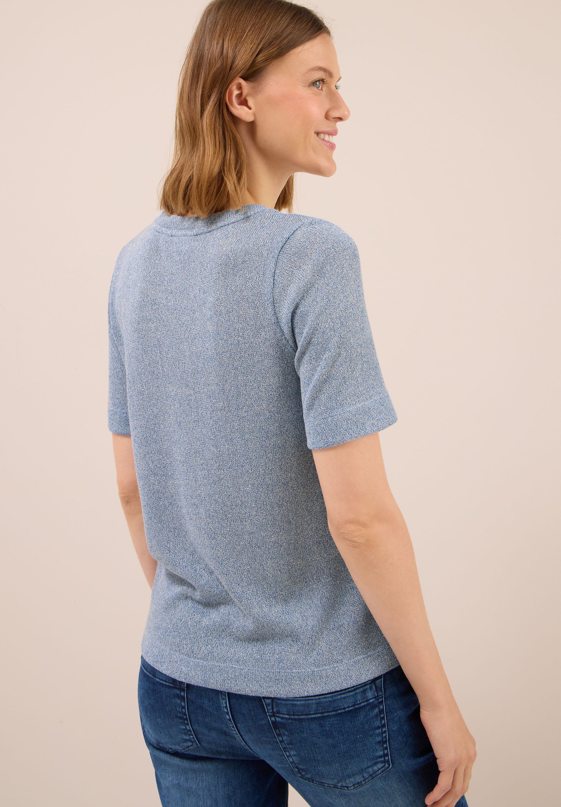 Cecil Damen T-Shirt blau