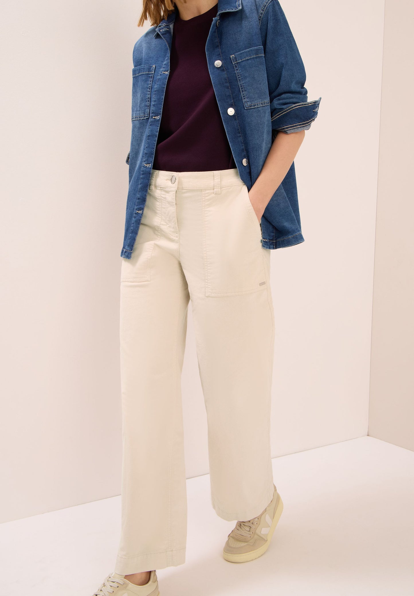 Cecil Damen Hose beige