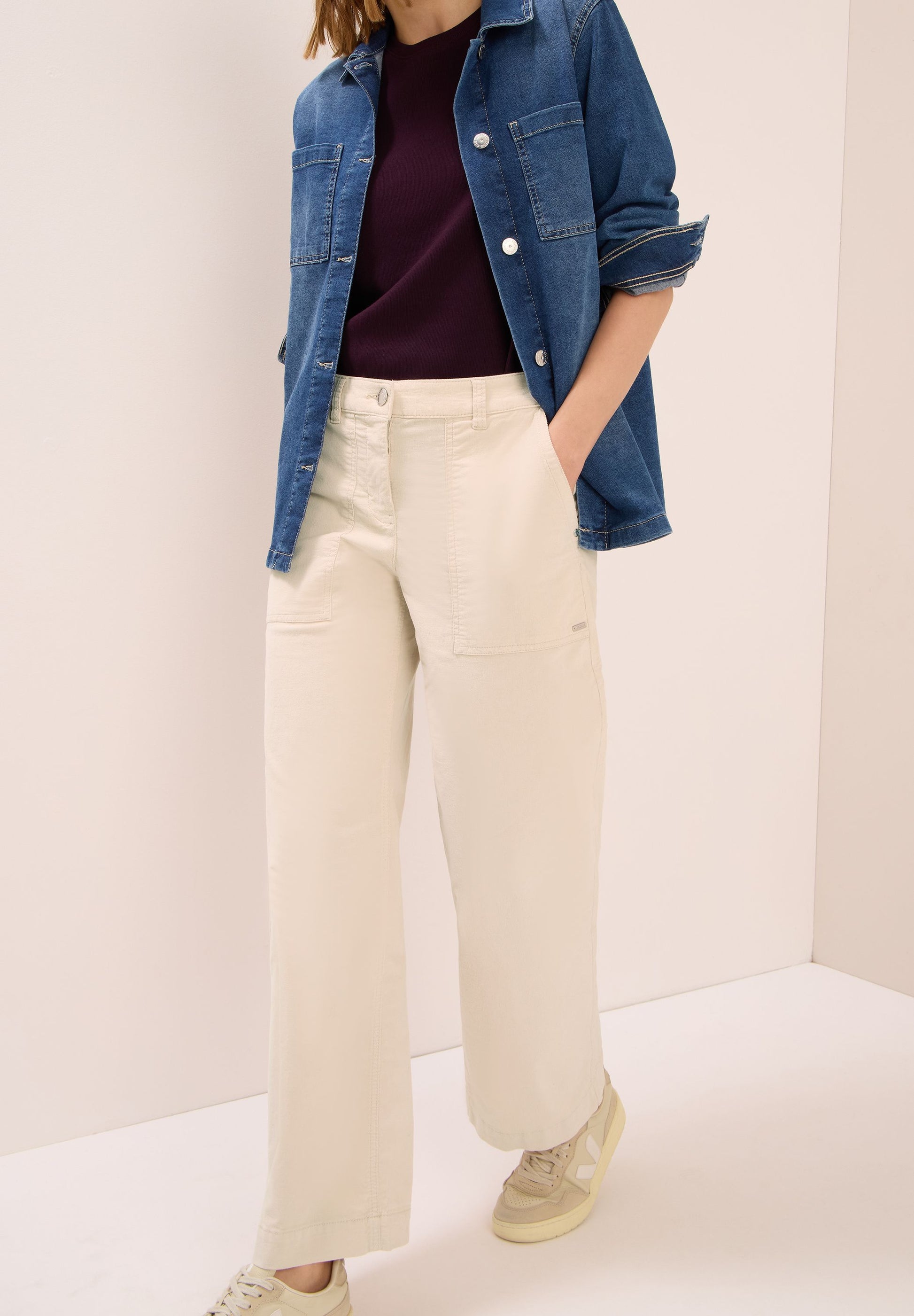 Cecil Damen Hose beige