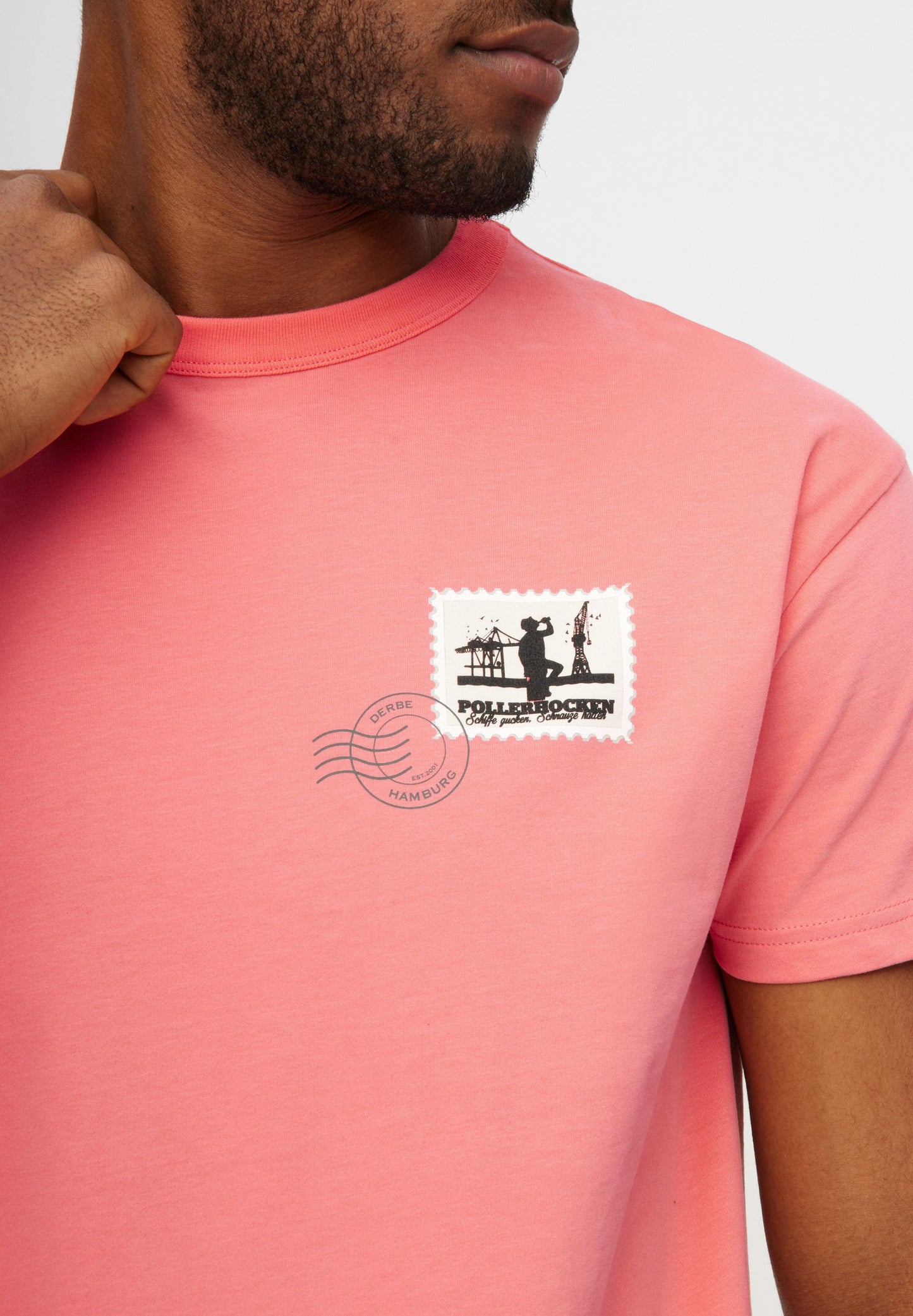 derbe – derbe Herren T-Shirt Pollerhocken Post