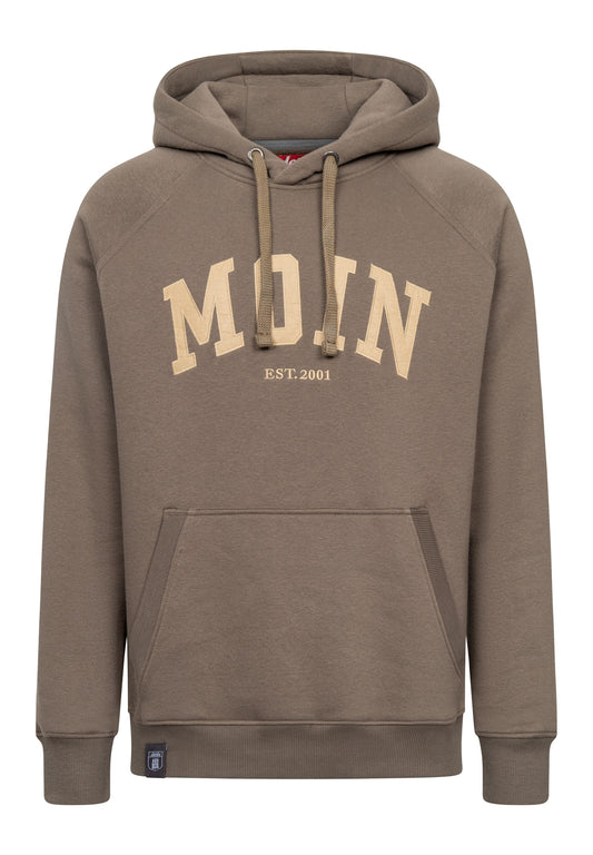 derbe Herren Pullover Moin braun