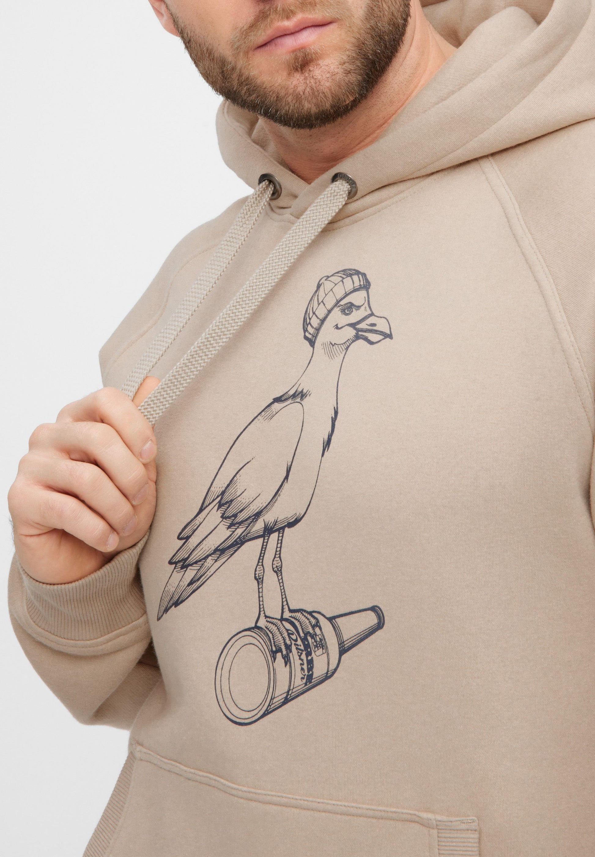 derbe – derbe Herren Pullover Sturmmöwe Mono