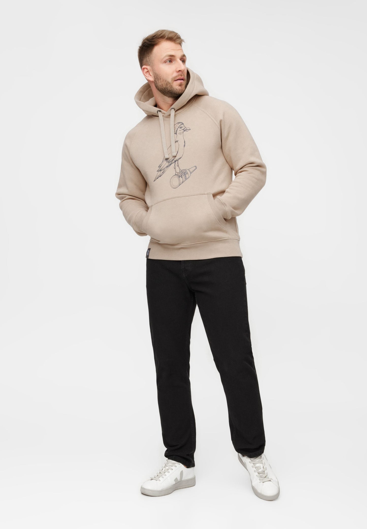 derbe – derbe Herren Pullover Sturmmöwe Mono