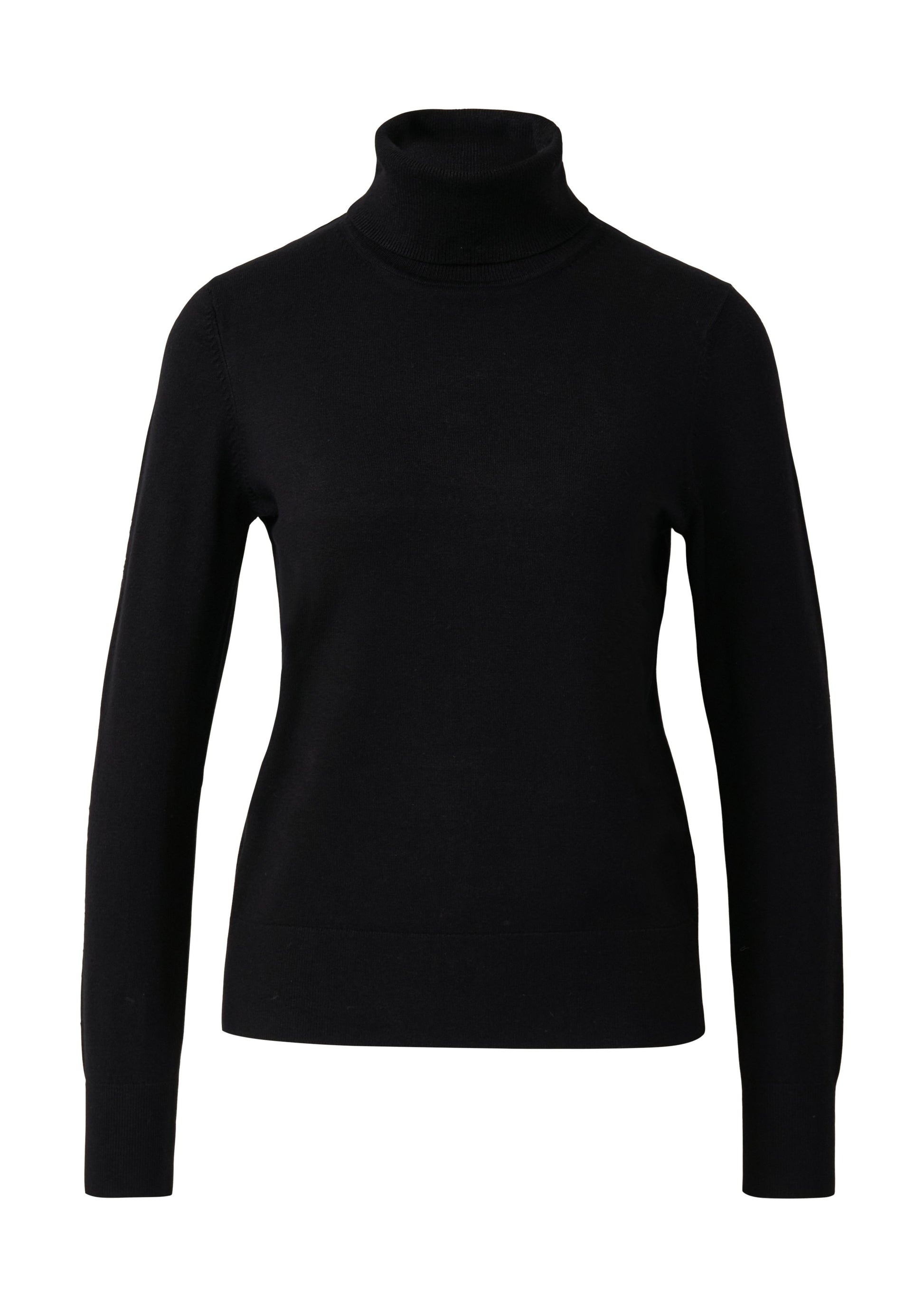 s.Oliver Damen Strickpullover schwarz