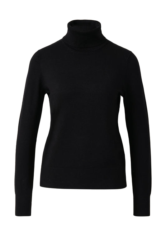 s.Oliver Damen Strickpullover schwarz