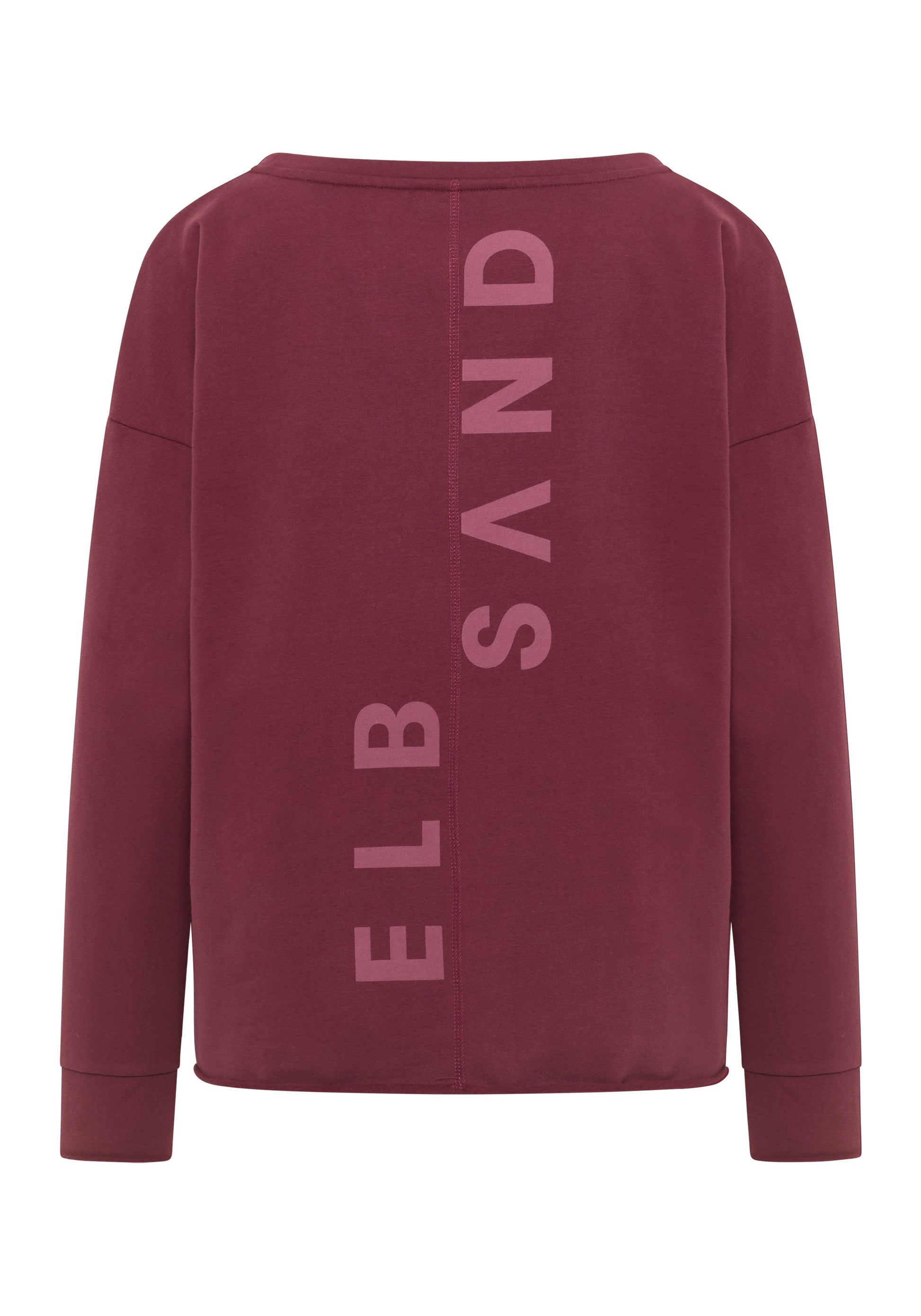 Elbsand Damen Sweatshirt ESW_Riane rot