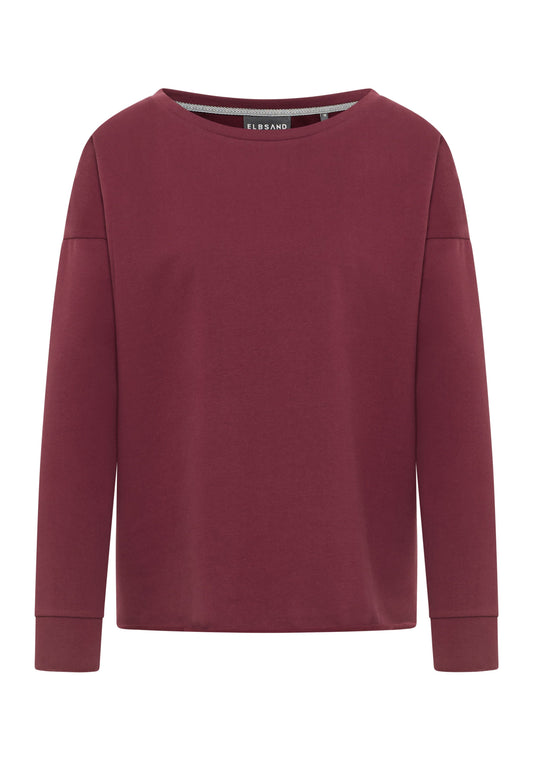 Elbsand Damen Sweatshirt ESW_Riane rot