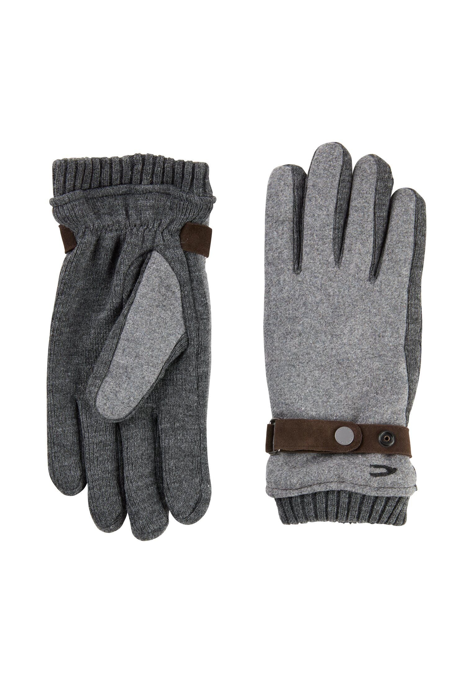 Camel Active Menswear Herren Handschuhe grau
