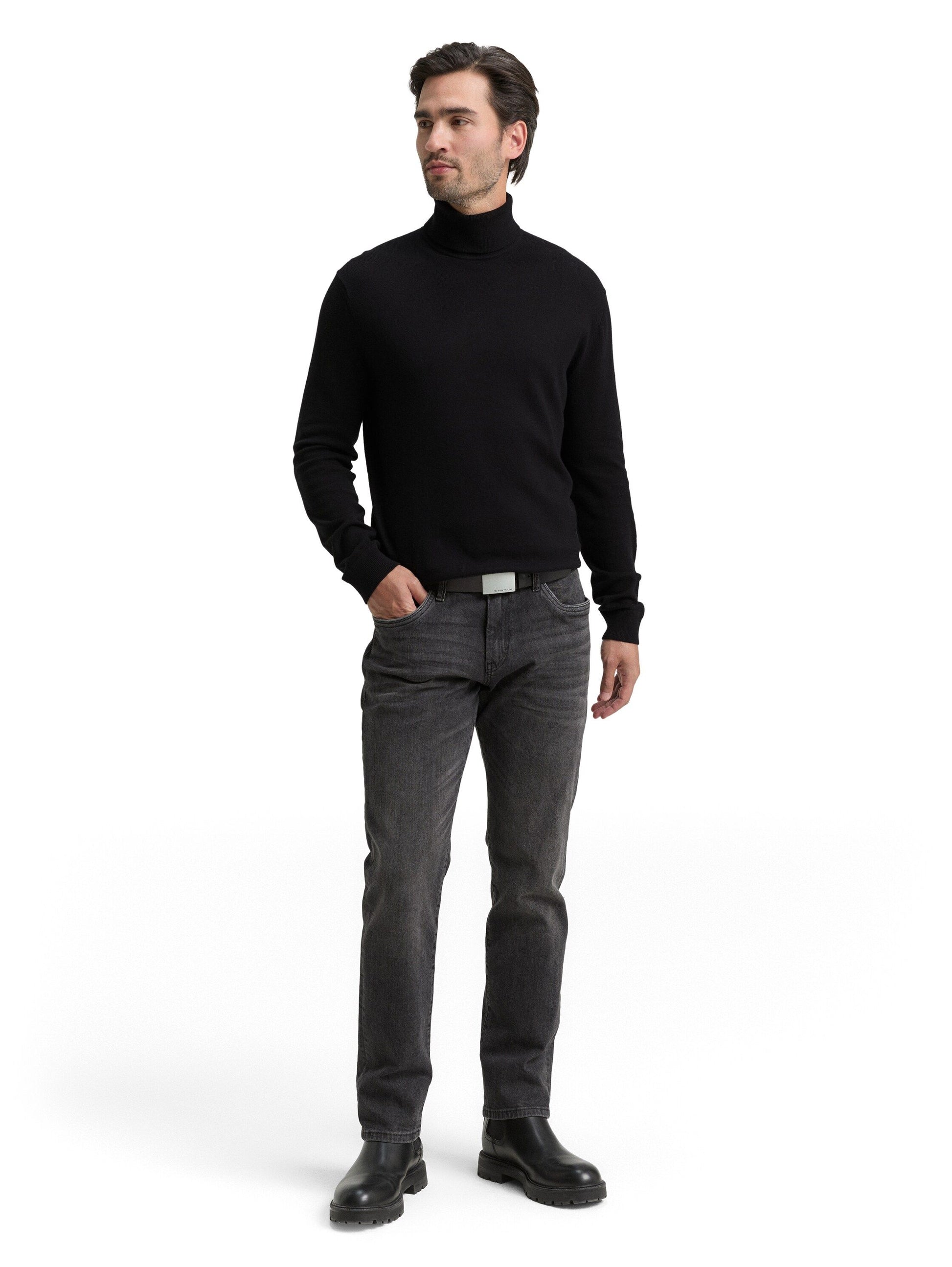 Tom Tailor Herren Pullover schwarz