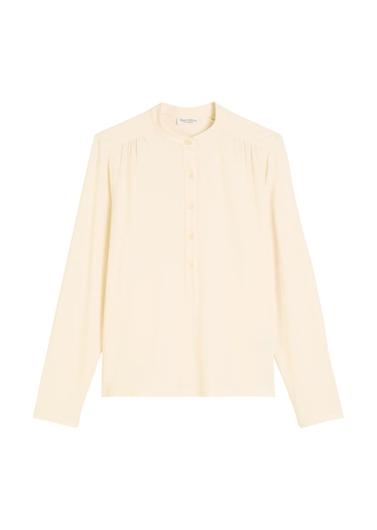 Marc O'Polo Damen Bluse weiß