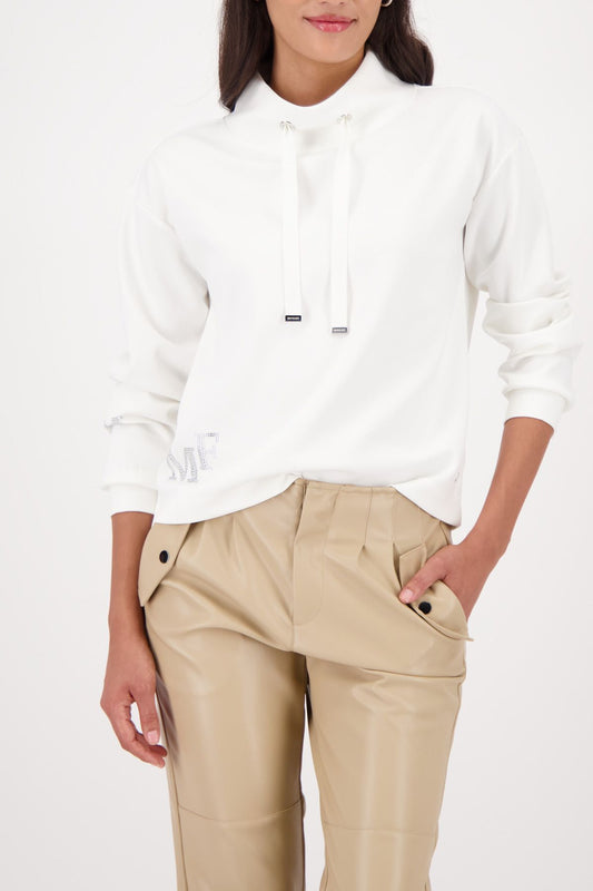 Monari Damen Sweatshirt weiß