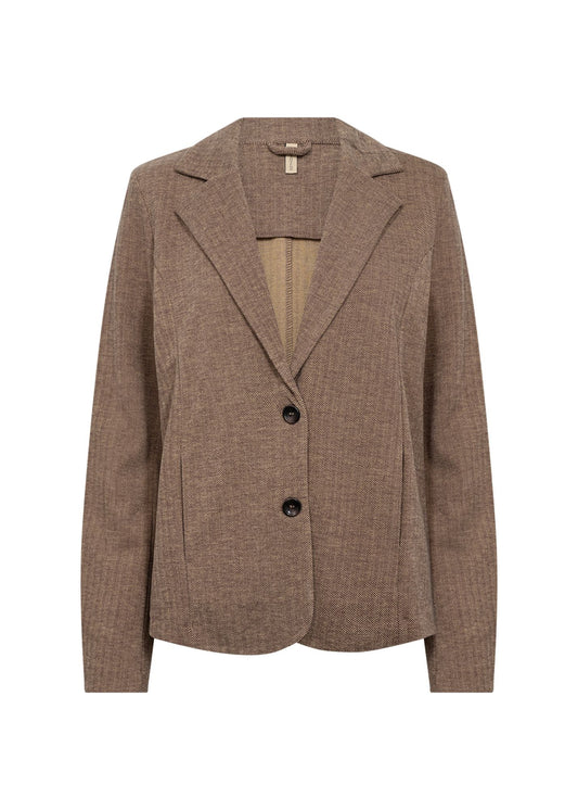 Soyaconcept Damen Blazer SC-VINJA 1 XXL braun