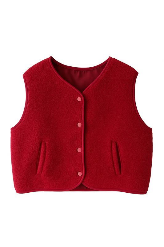 Coll64 – Coll64 Damen Teddyweste