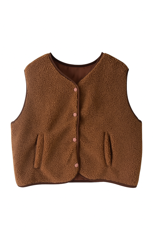 Coll64 – Coll64 Damen Teddyweste