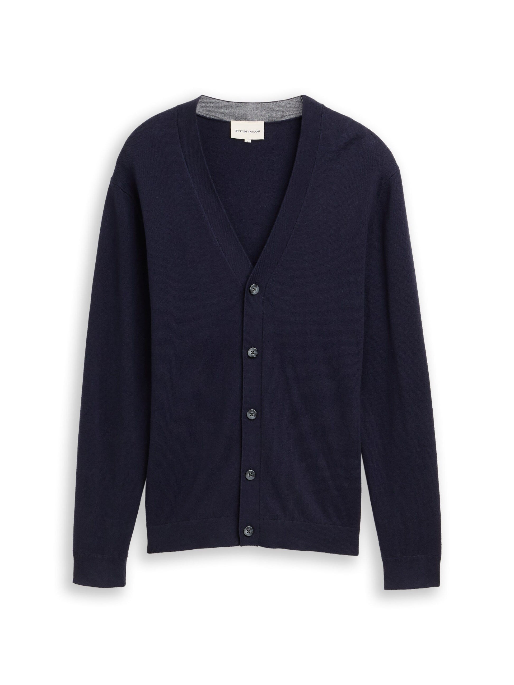 Tom Tailor Herren Stickjacke XXXL blau