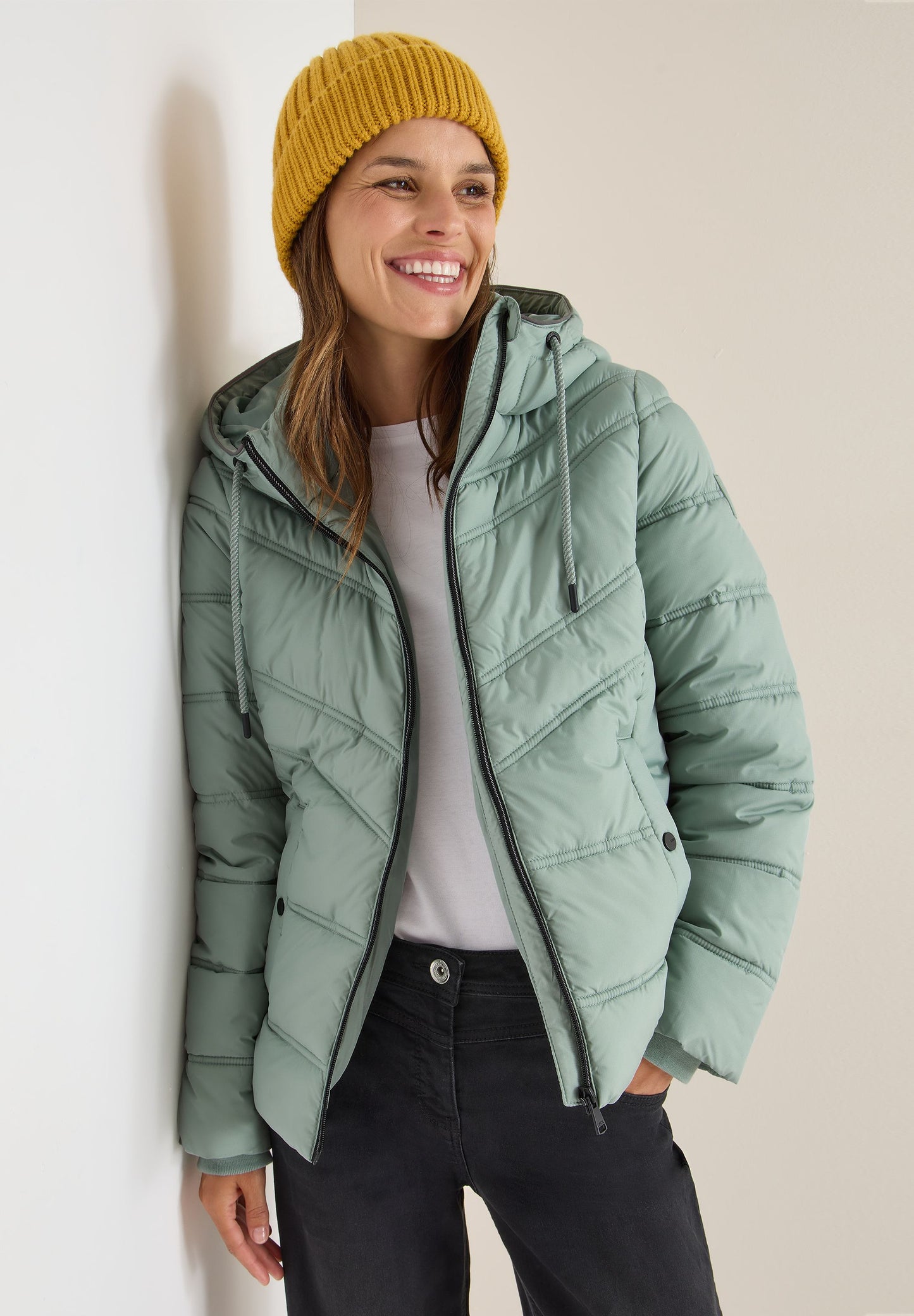 Cecil Damen Jacke grün