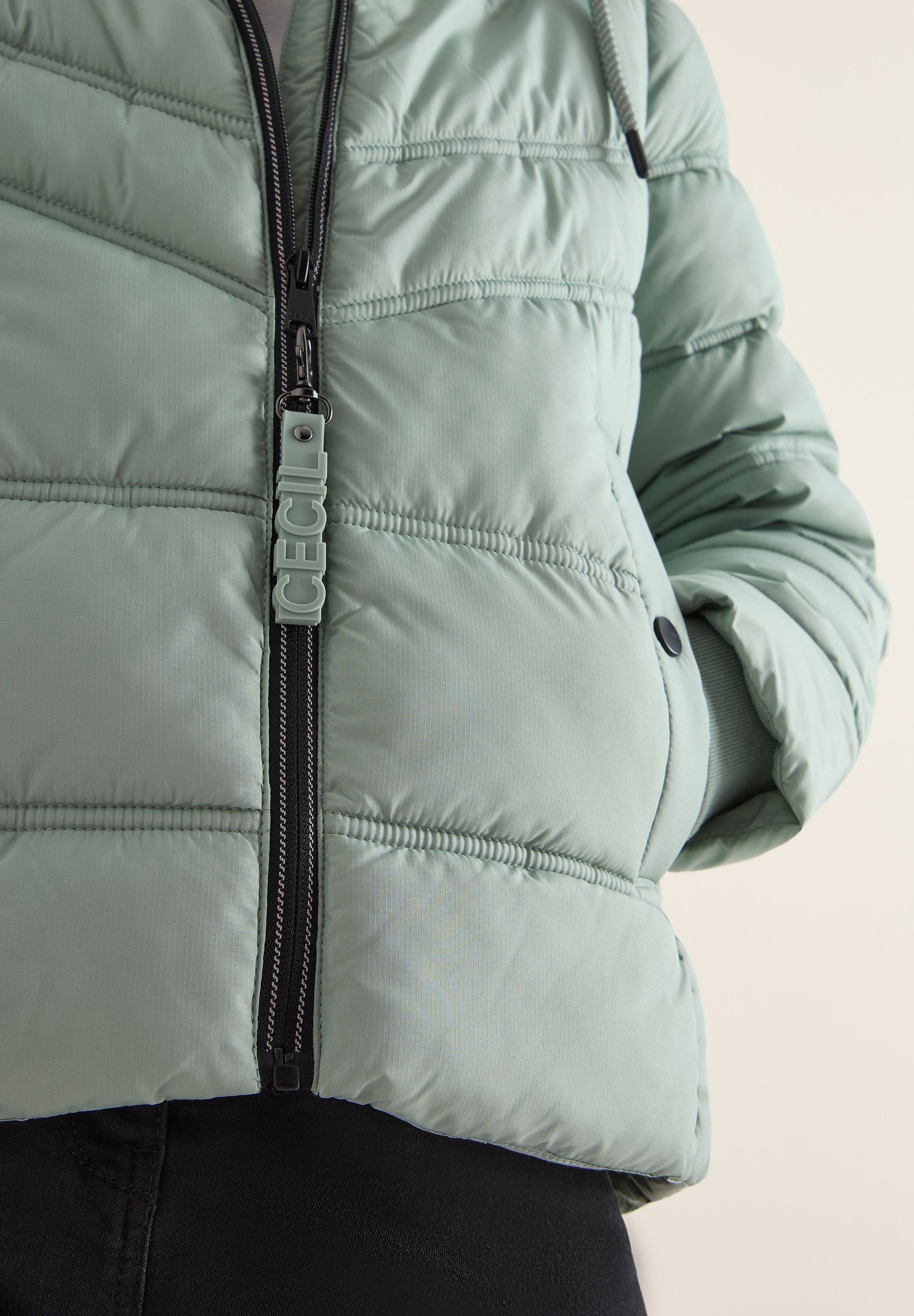 Cecil Damen Jacke grün