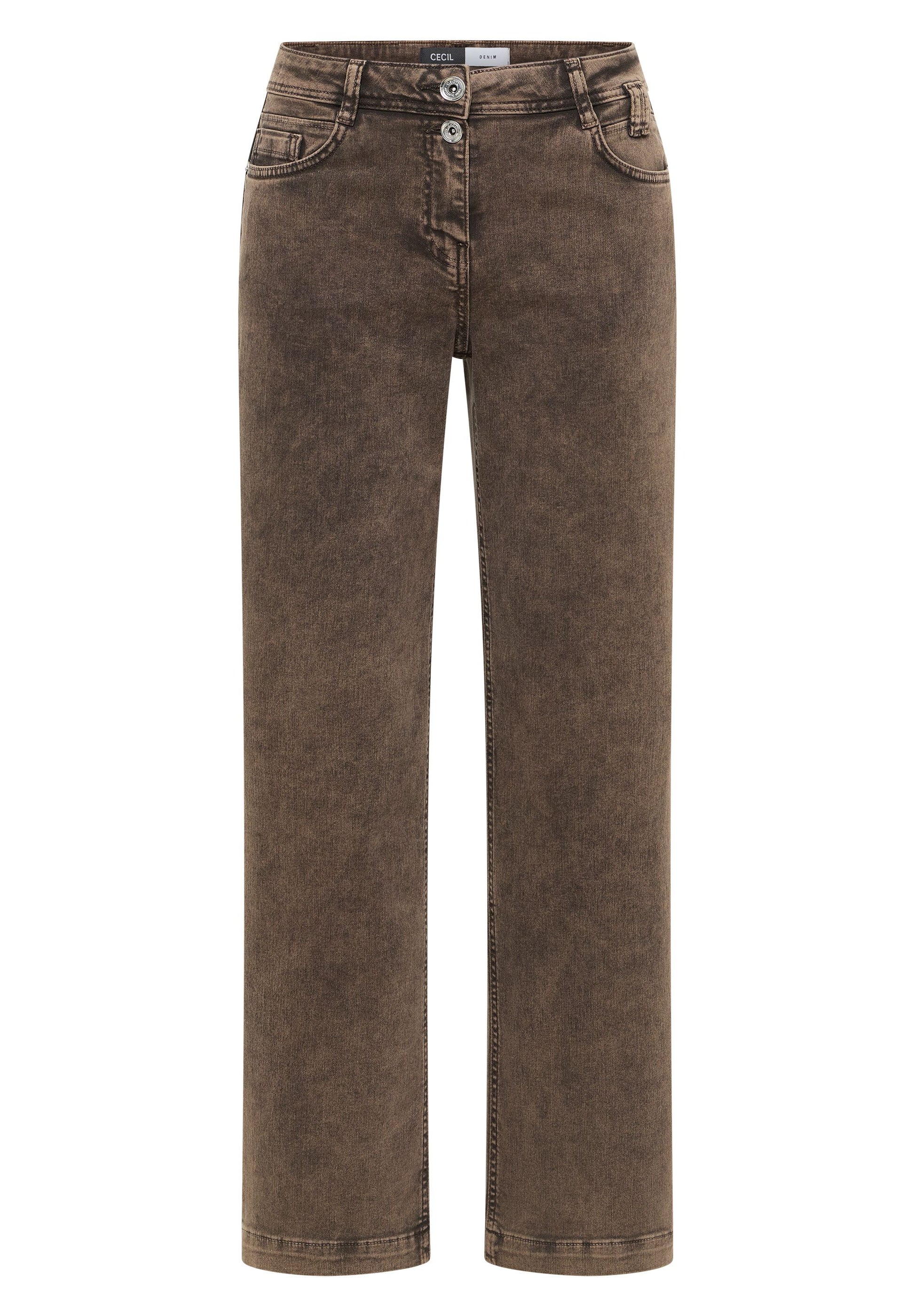 Cecil Damen Jeans 30 braun