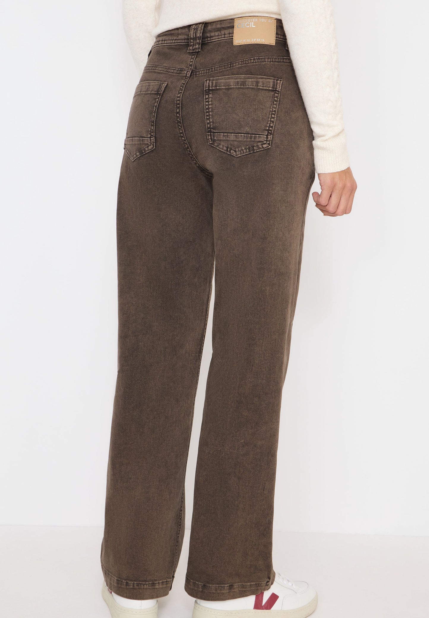 Cecil Damen Jeans braun