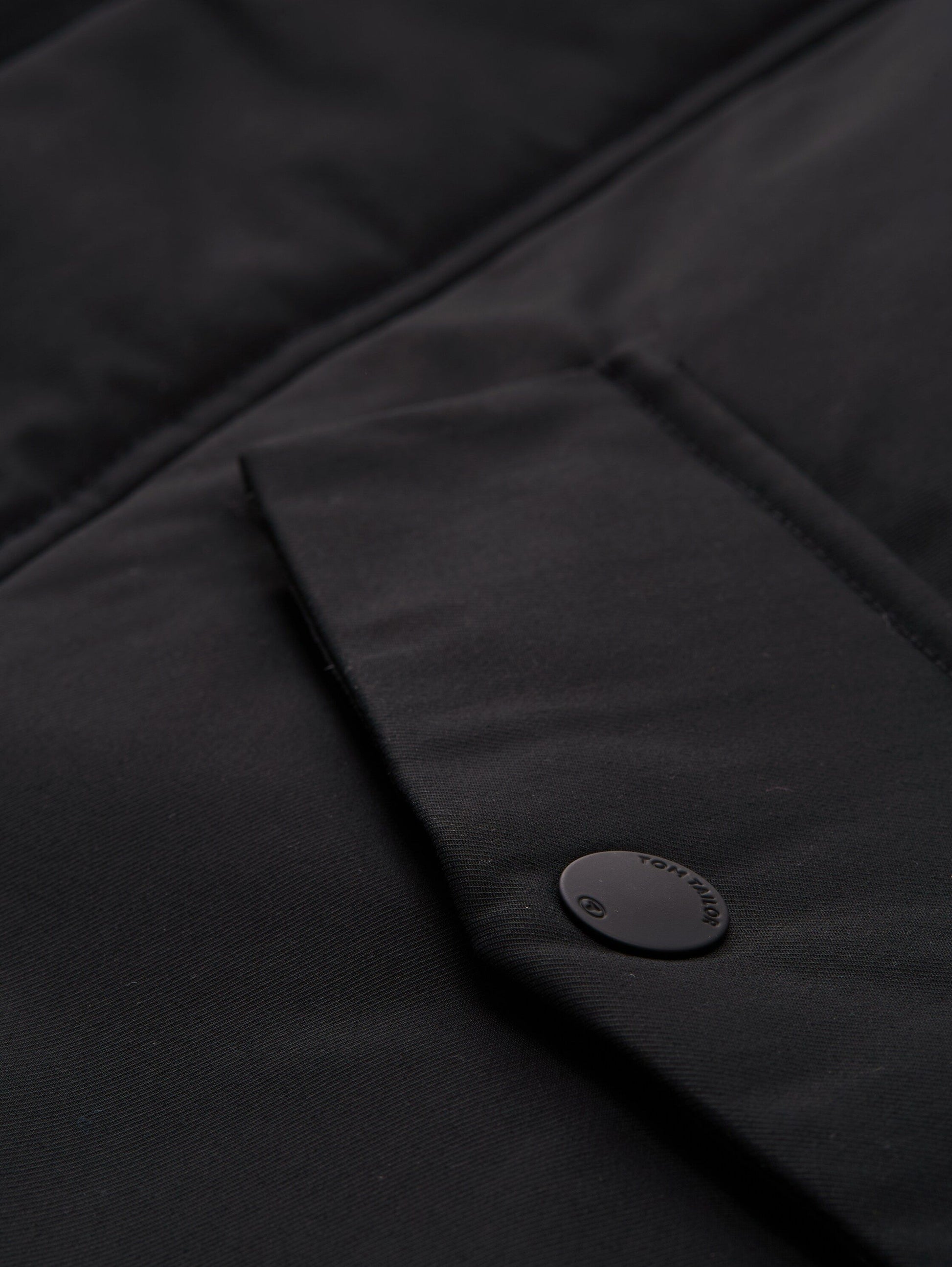 Tom Tailor Herren Jacke schwarz