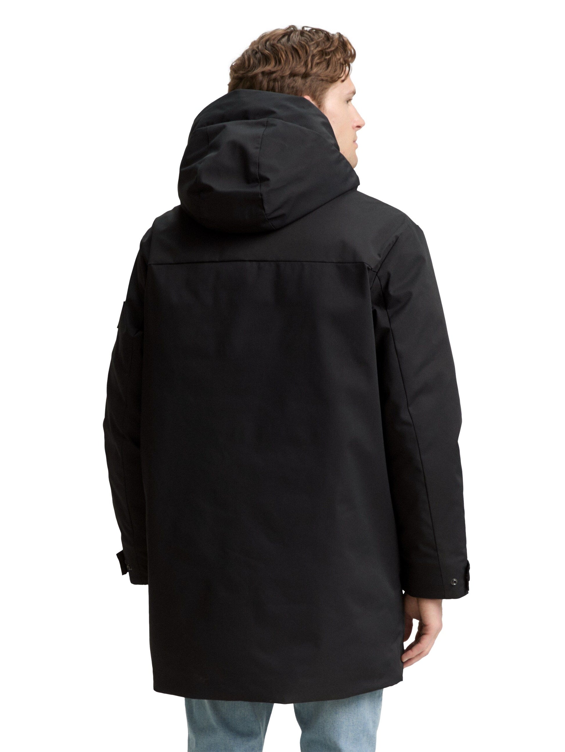 Tom Tailor Herren Jacke schwarz