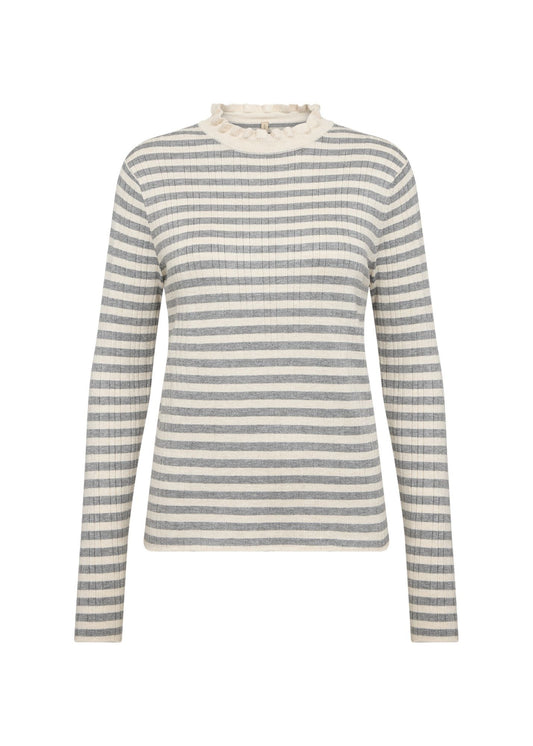 Soyaconcept Damen Shirt XXL beige