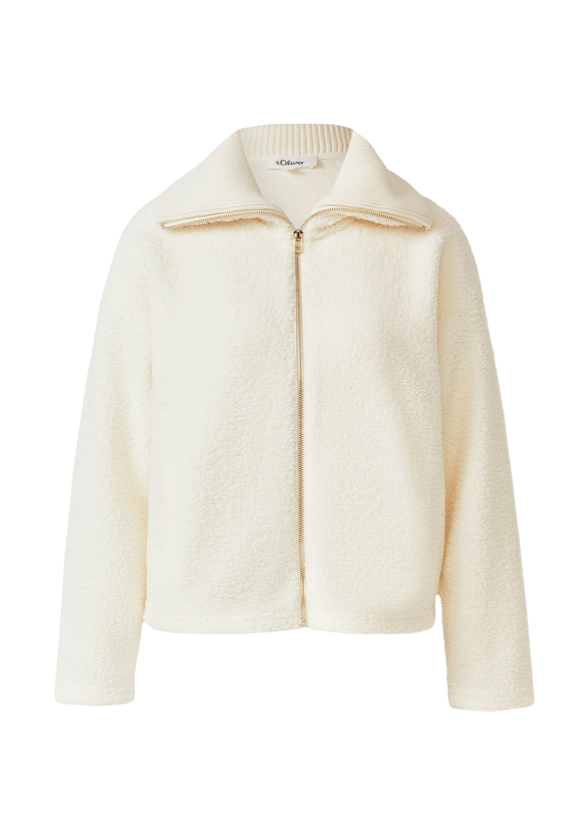s.Oliver Damen Sweatjacke weiß