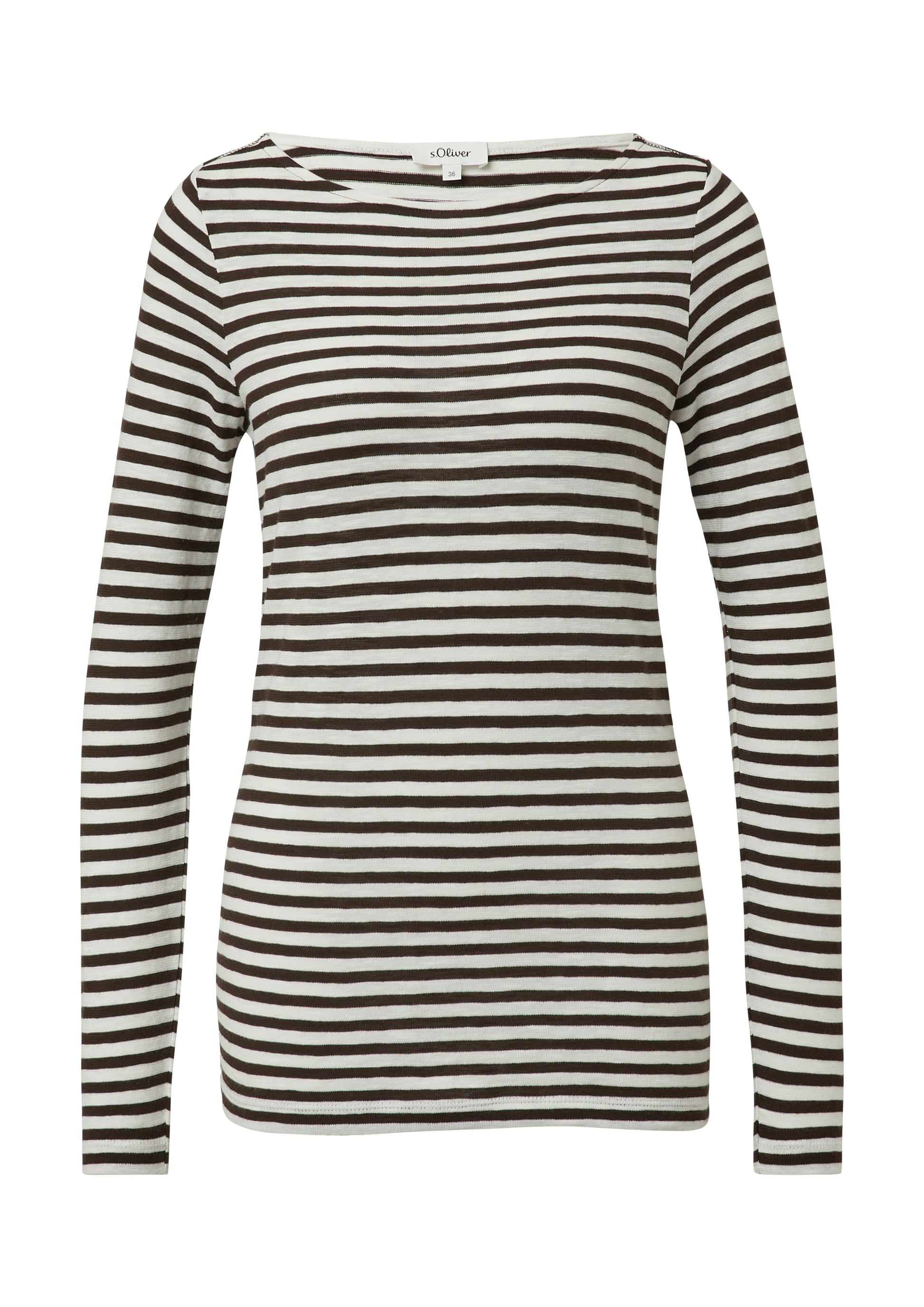 s.Oliver Damen Shirt braun