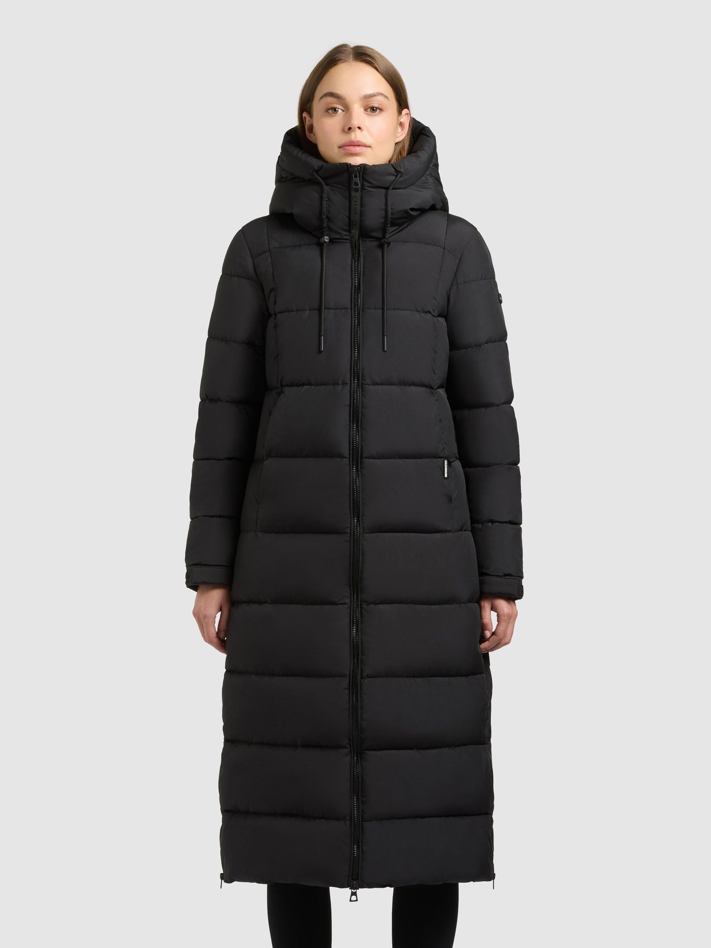 Khujo Damen Mantel Deria 4 schwarz