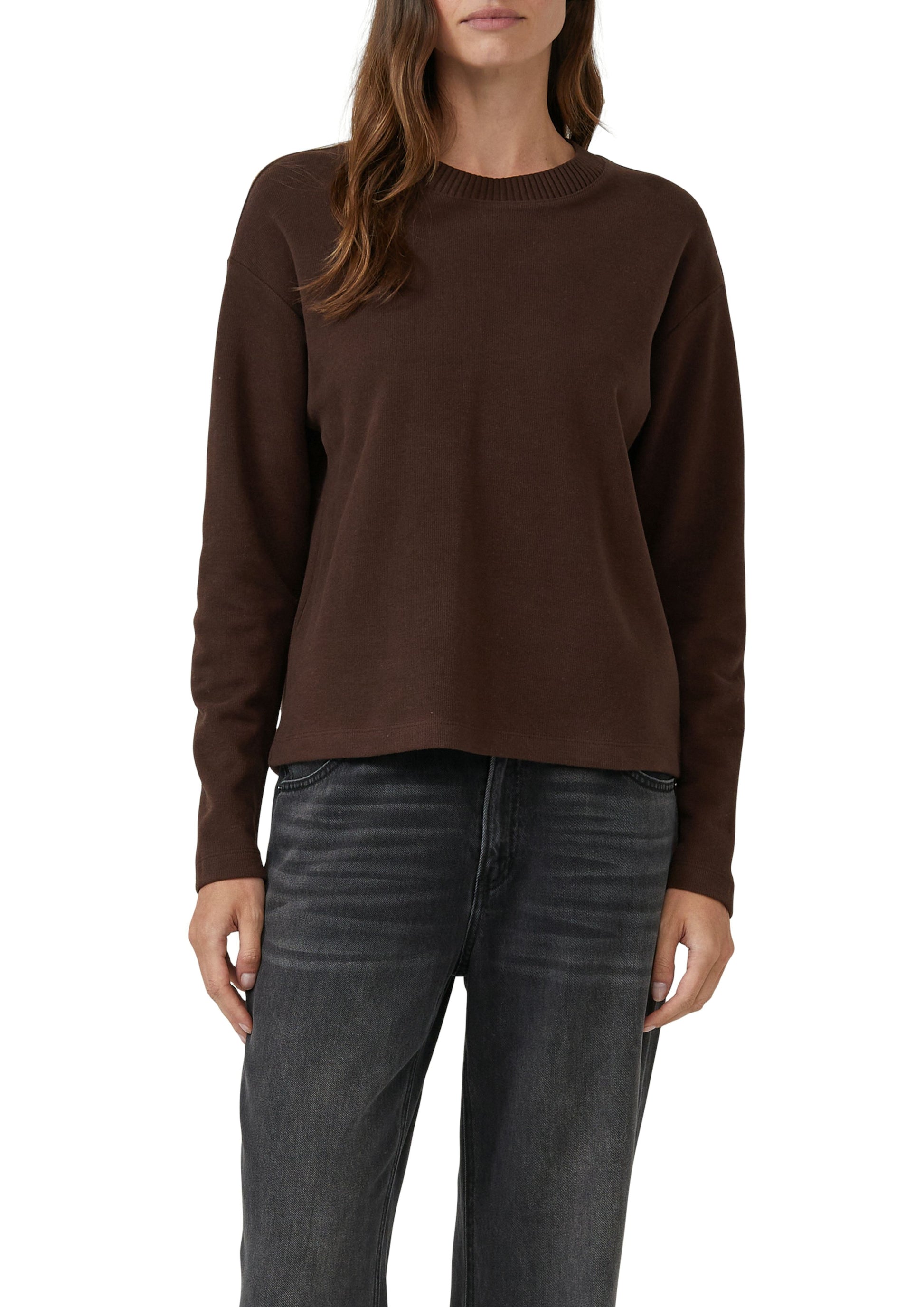 s.Oliver Damen Sweatshirt braun